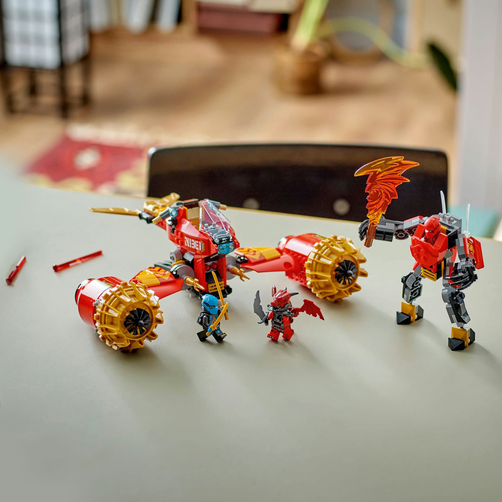 LEGO® NINJAGO® Kai’s Mech Storm Rider Combo Ninja Toy 71830