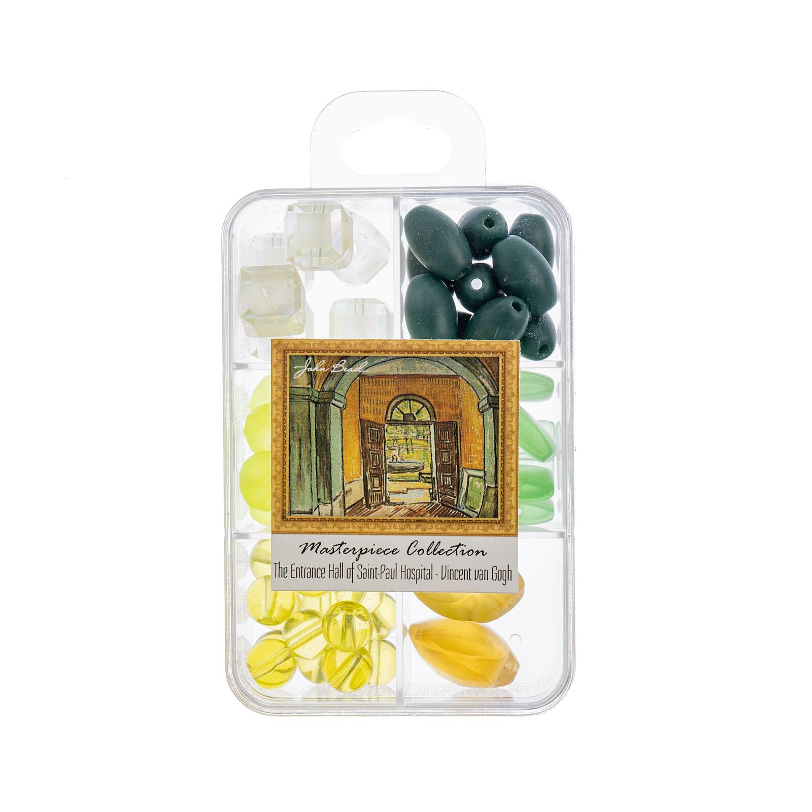 John Bead Masterpiece Collection Glass Bead Box Mix
