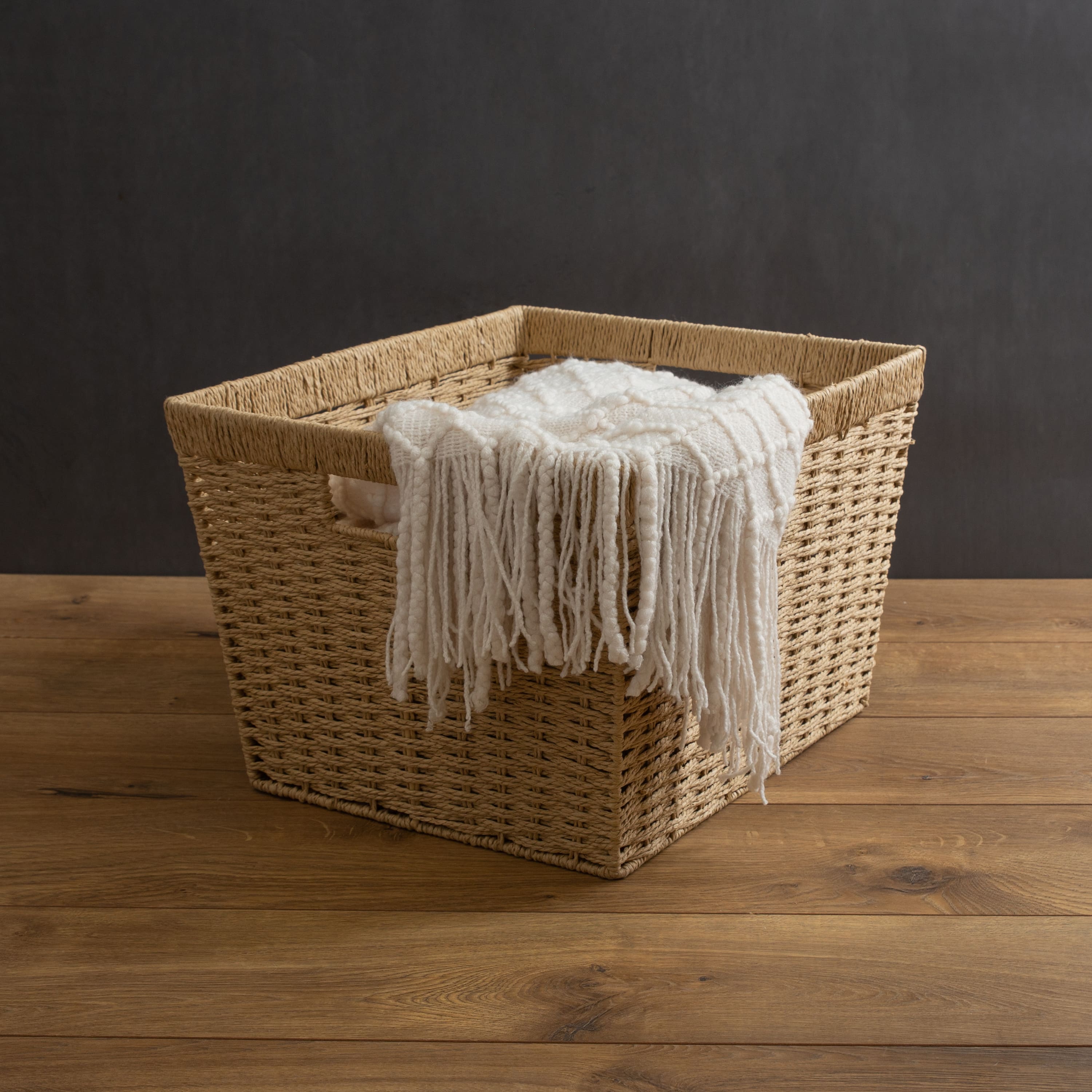 Simplify Small Dutch Weave Storage Basket