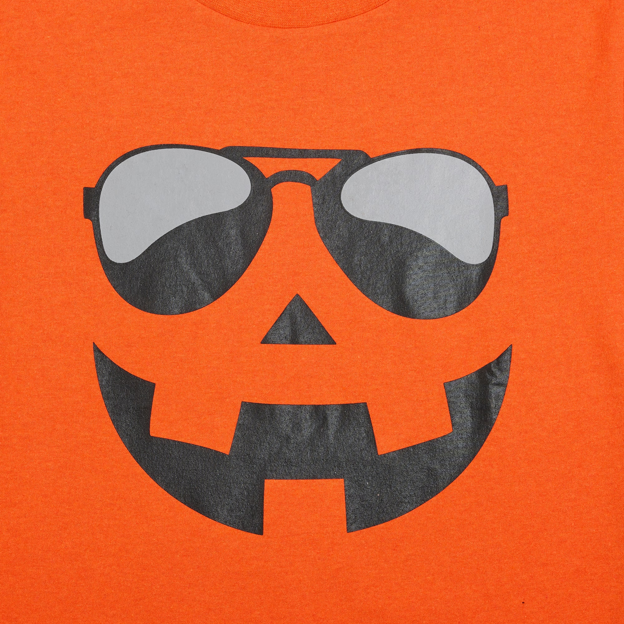 Cool Jack-o'-Lantern Face Youth T-Shirt