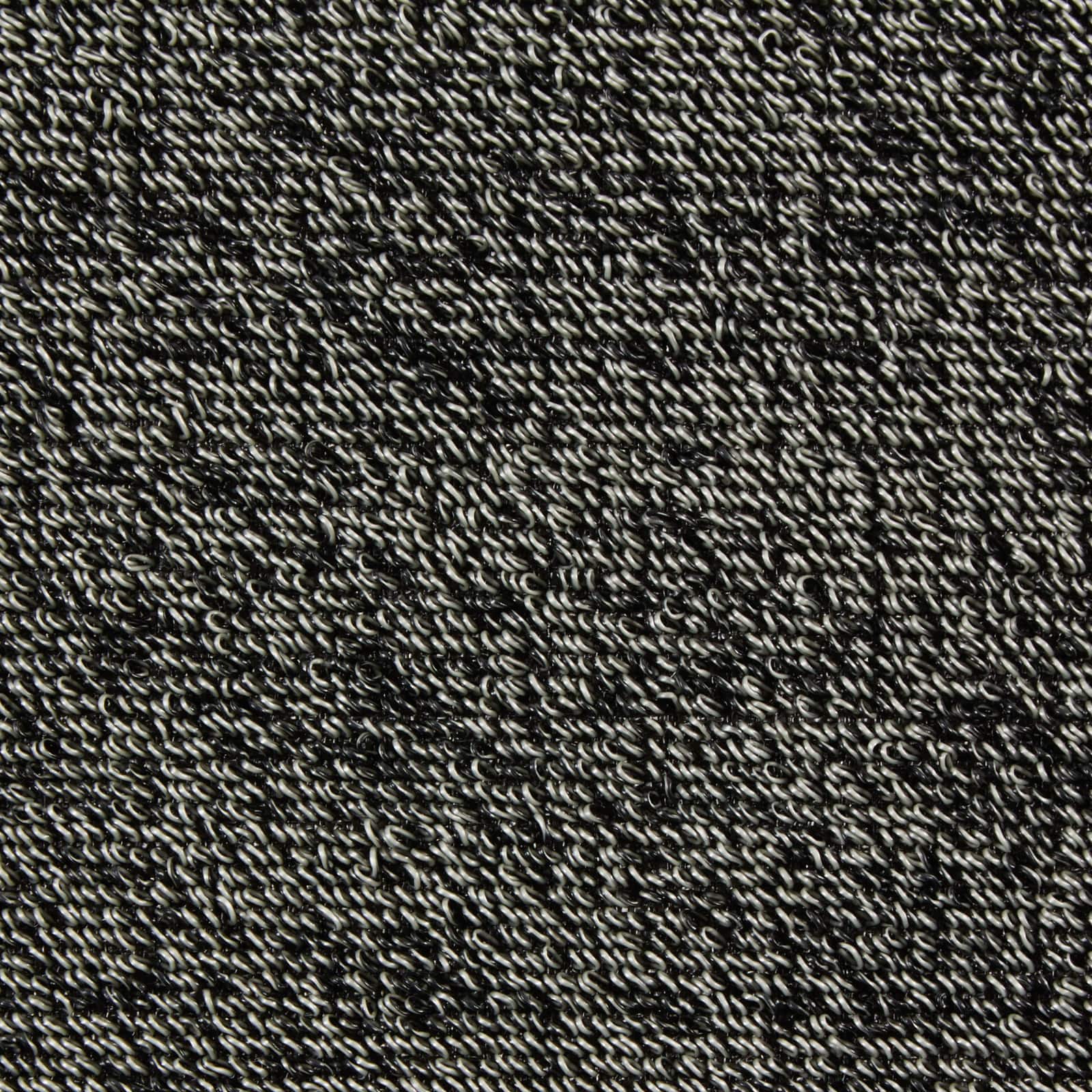 Heathered Black Tufted Loop Textilene Mat