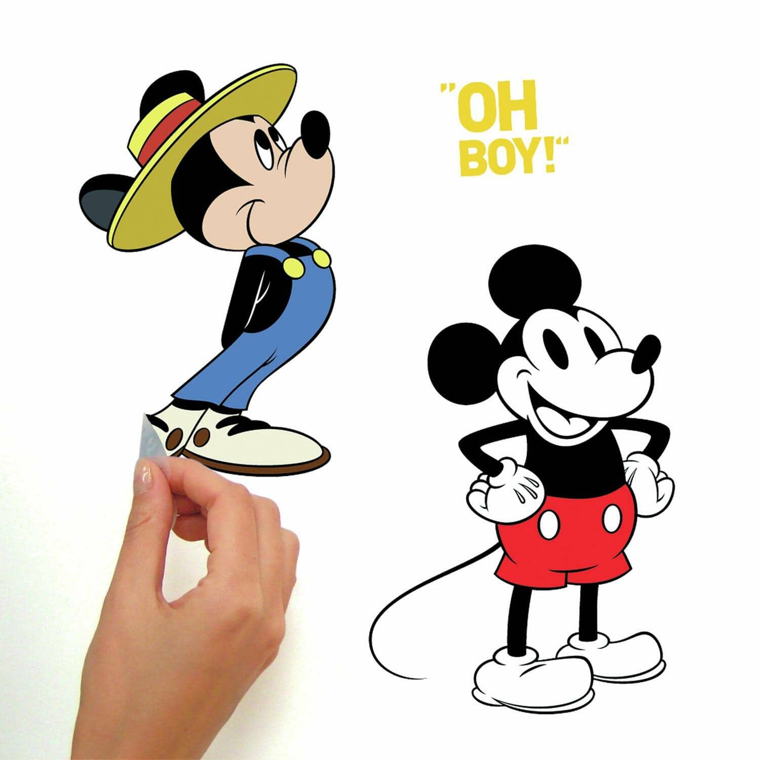 RoomMates Mickey Mouse 90th Anniversary Peel & Stick Giant Wall Decals