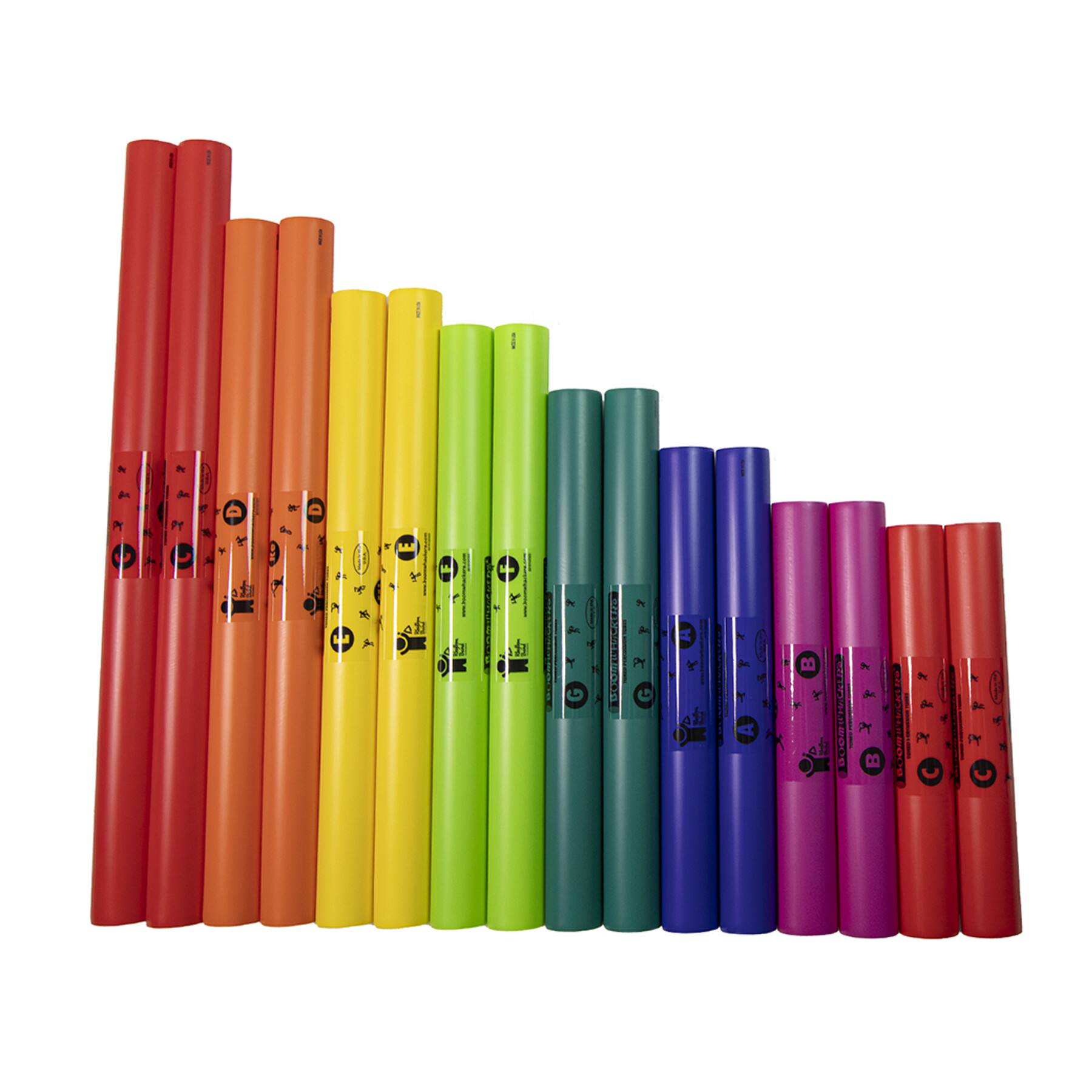 Rhythm Band Instruments Boomwhacker Percussion Tubes Kit