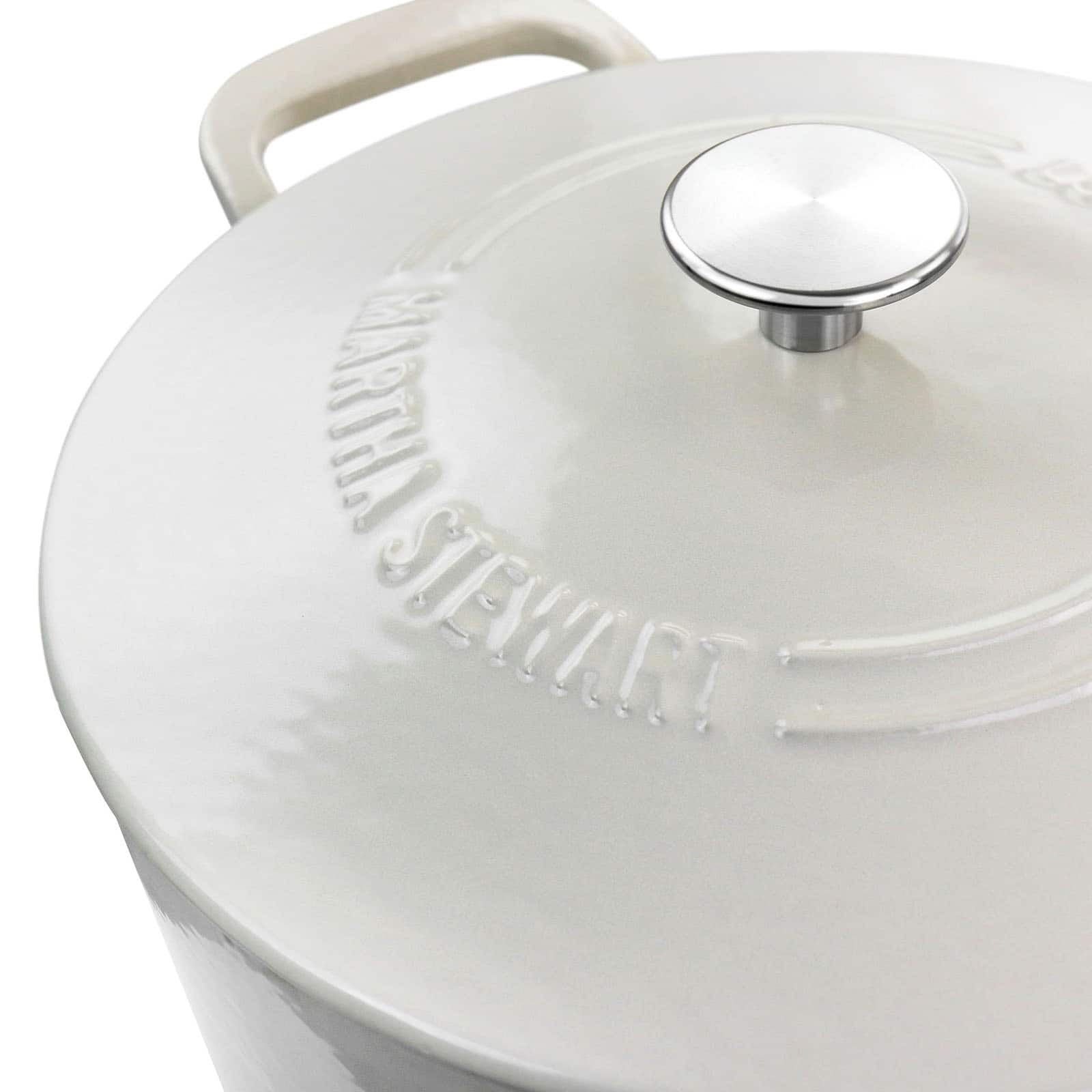 Martha Stewart 7qt. Enameled Cast Iron Dutch Oven with Lid