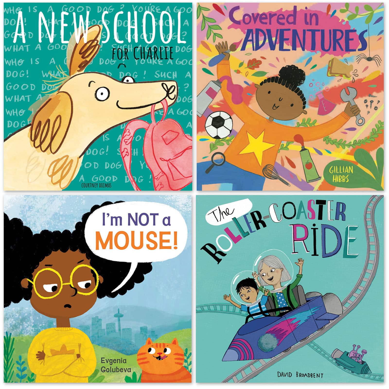 Child's Play Becoming Resilient Books, Set of 4