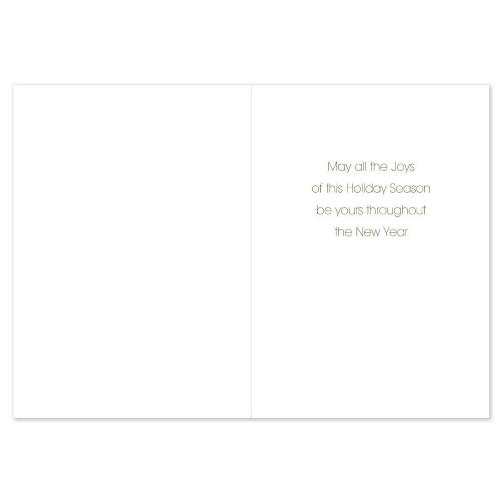 JAM Paper 5" x 7" Christmas Tree Trio Cards & Matching Envelopes Set, 18ct.