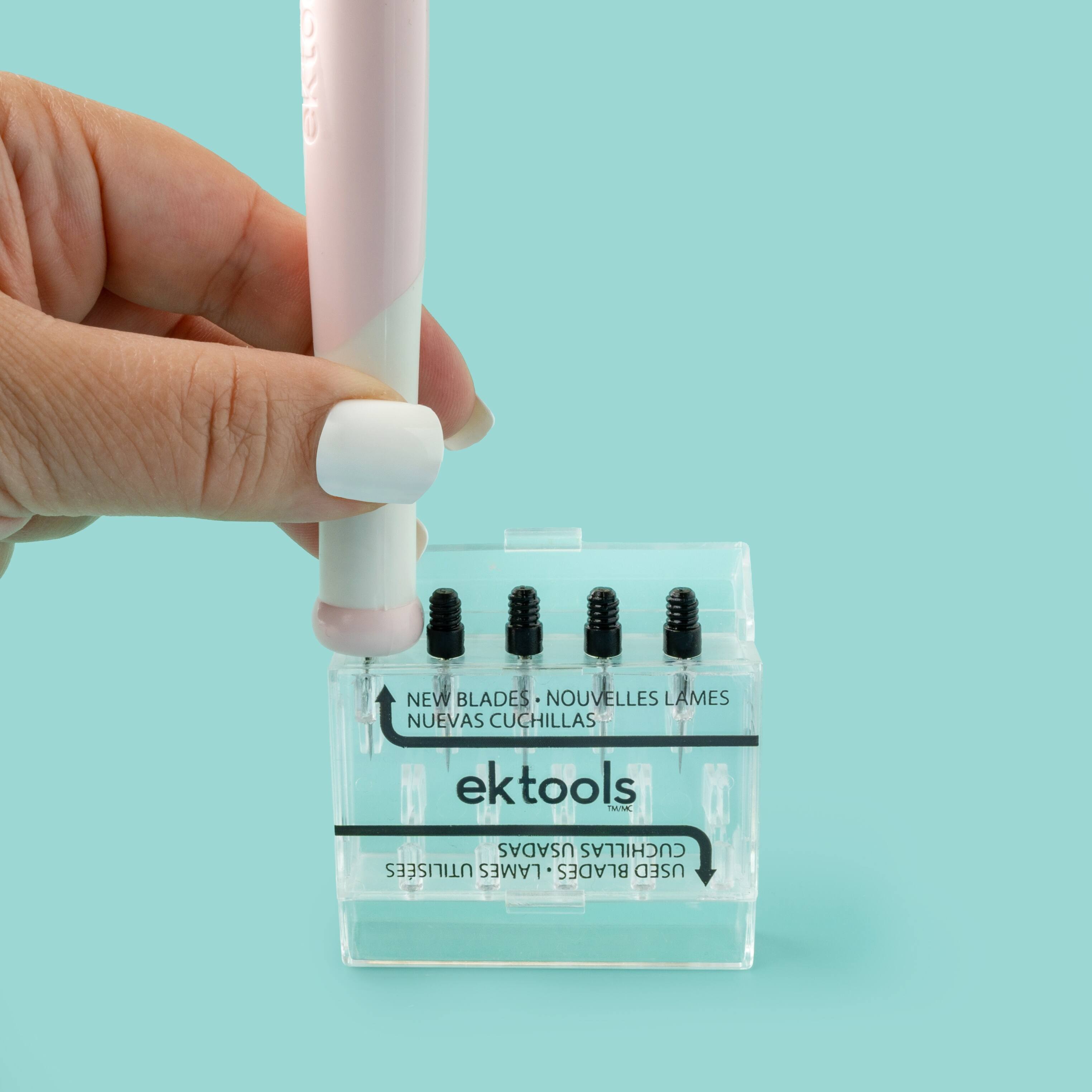 EK Tools Retractable Knife with 5 Replacement Blades