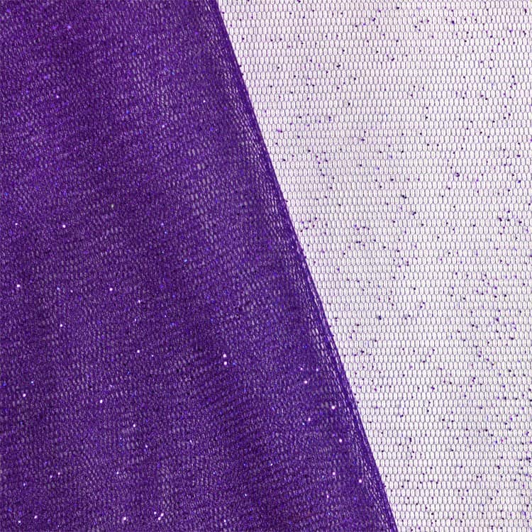 Purple Glitter Tulle