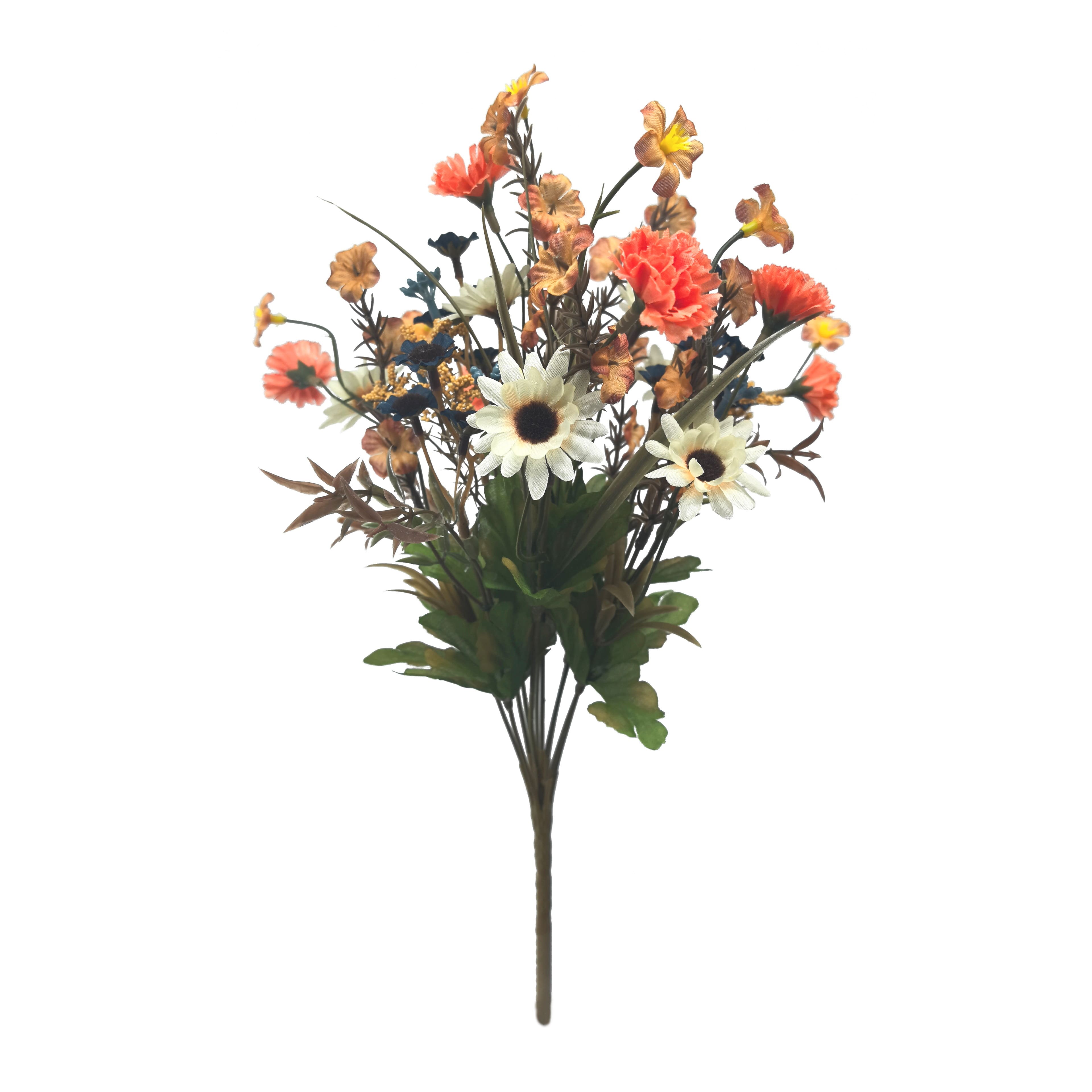 16" Orange & Blue Wildflower Mix Bush by Ashland®