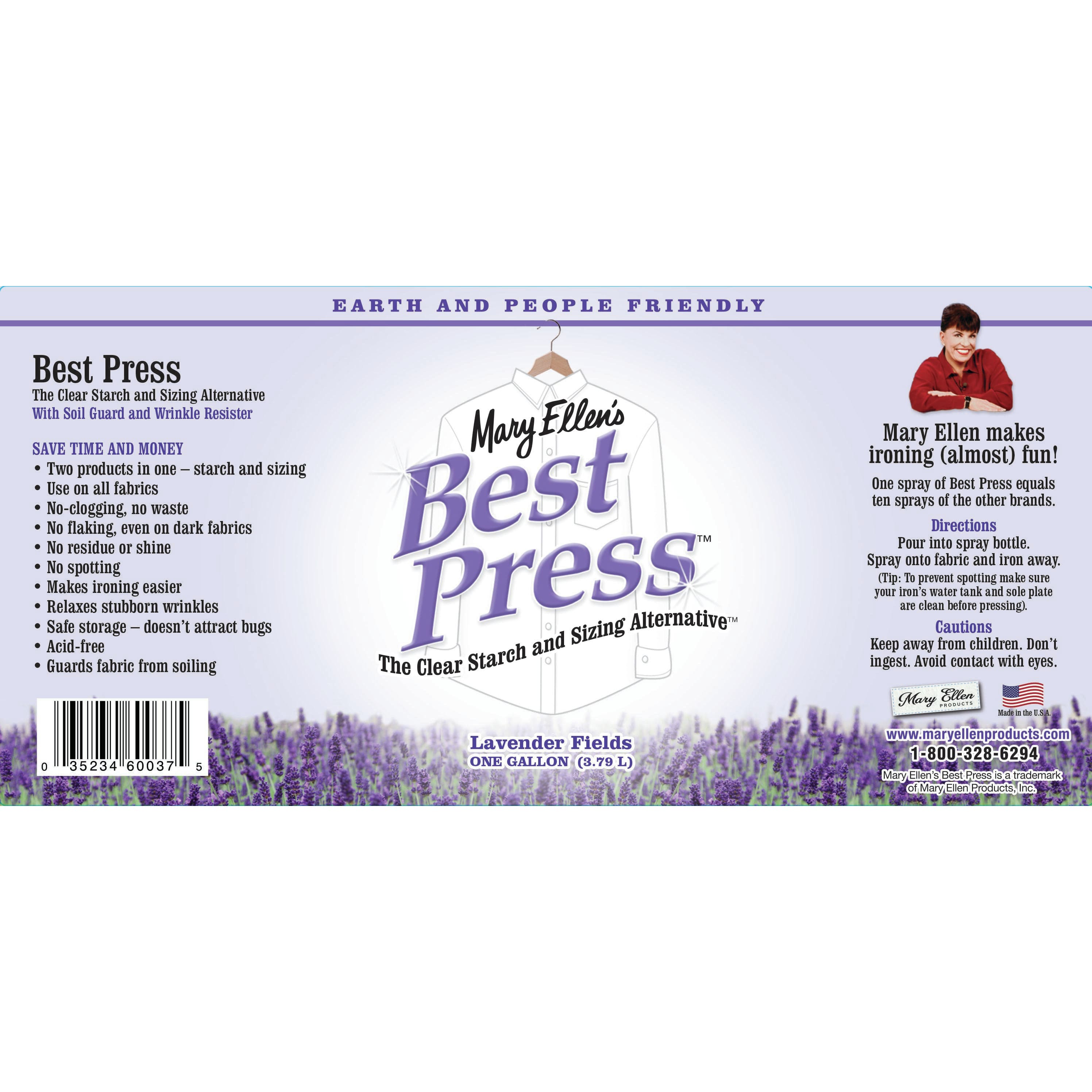 Mary Ellen's Best Press™ 1gal. Clear Starch & Sizing Alternative