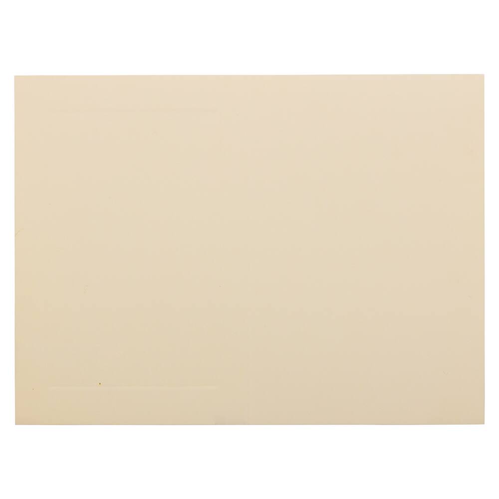 Strathmore A6 Ivory with Woven Panel Foldover Cards