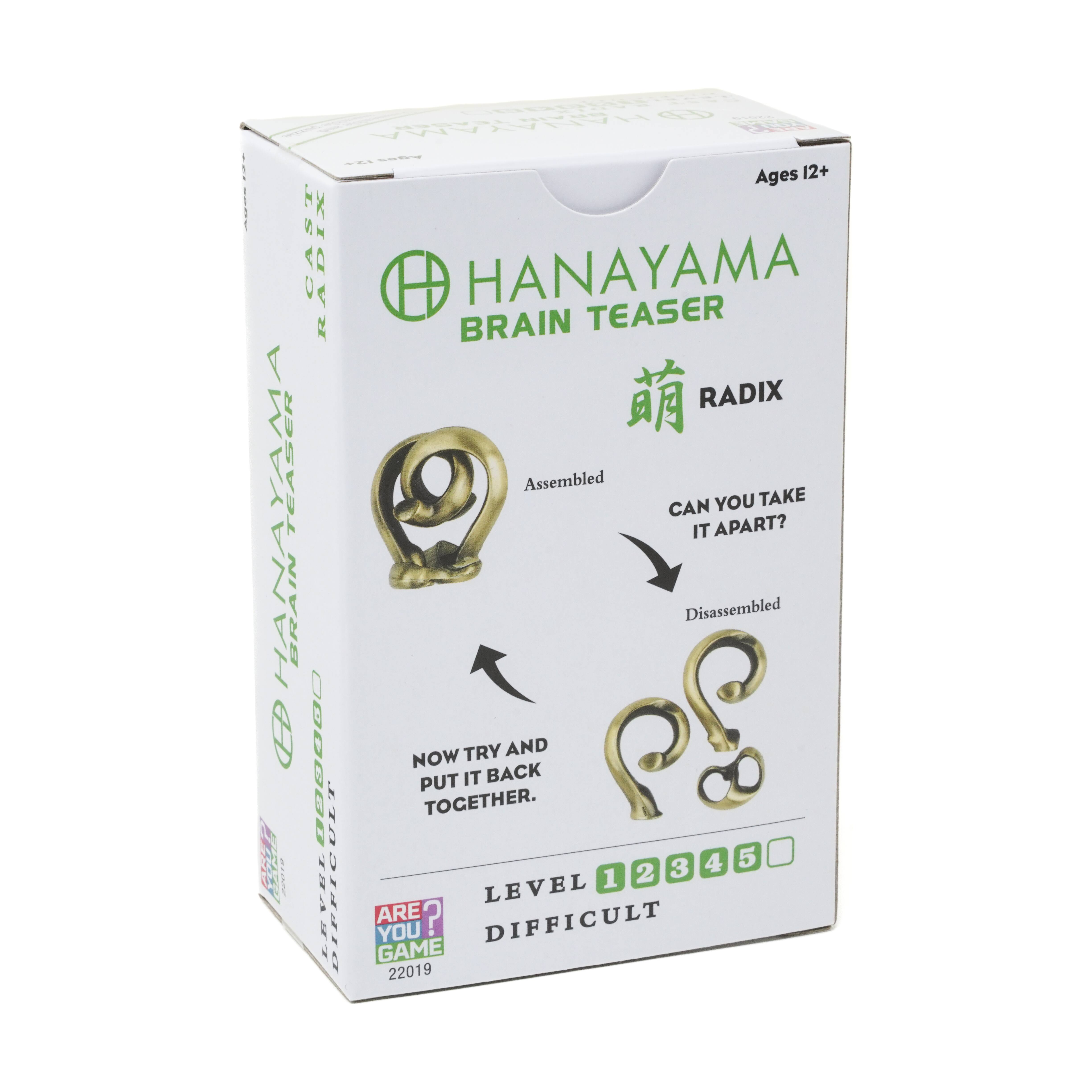 Hanayama Level 5 Cast Puzzle - Radix