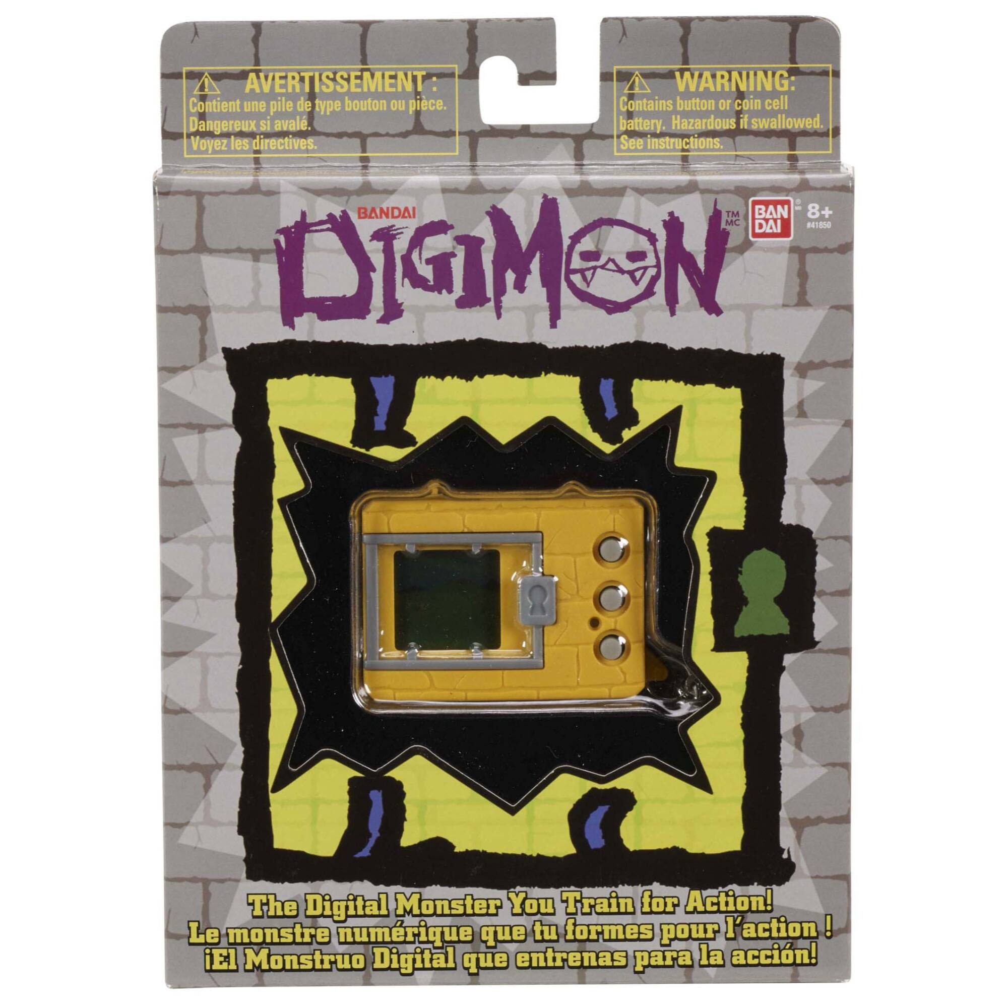 Bandai Gray Original Digimon Digivice Virtual Pet Monster