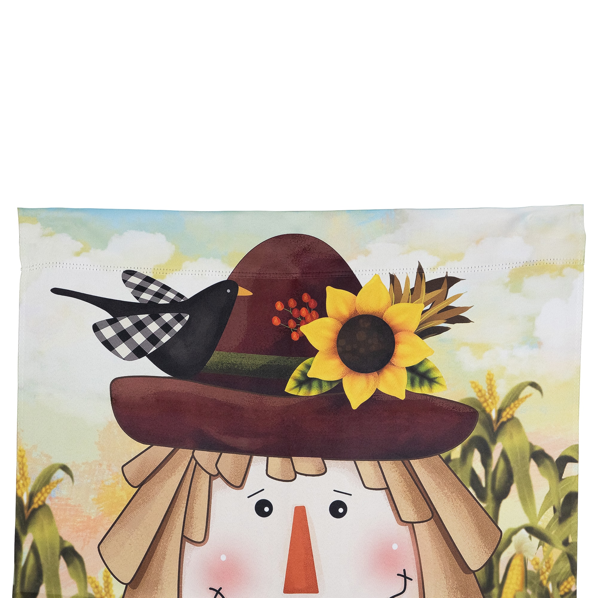 40" x 28" Scarecrow Fall Harvest Outdoor House Flag