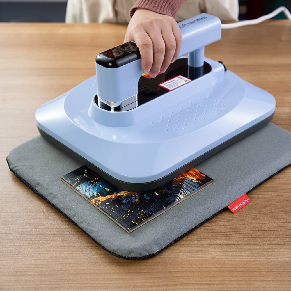 Craft Express Pacific Blue Large Handheld Heat Press