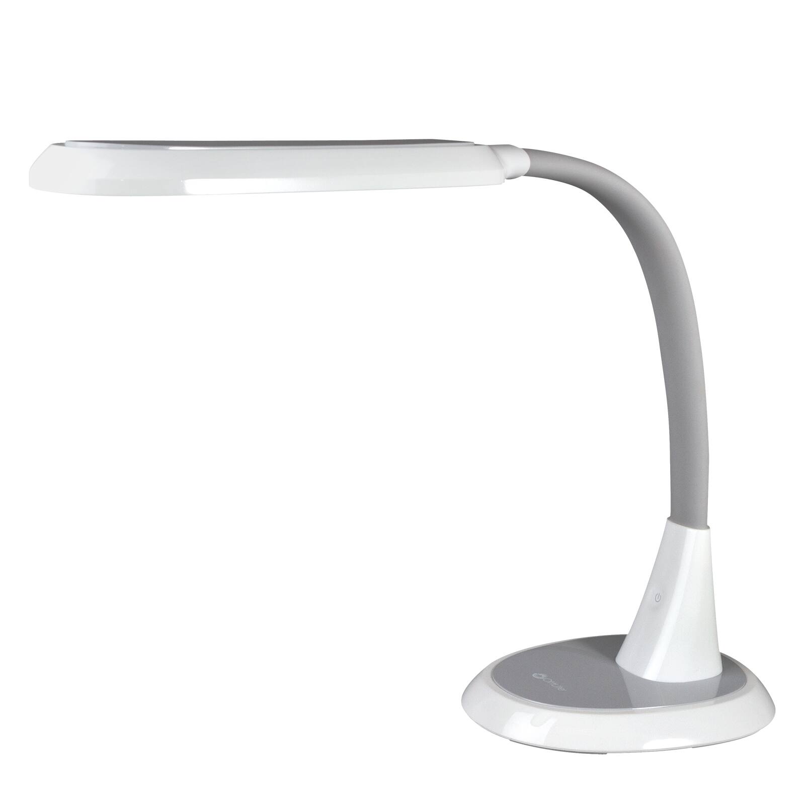 OttLite 27" White Wide Area Dimmable LED Table Lamp