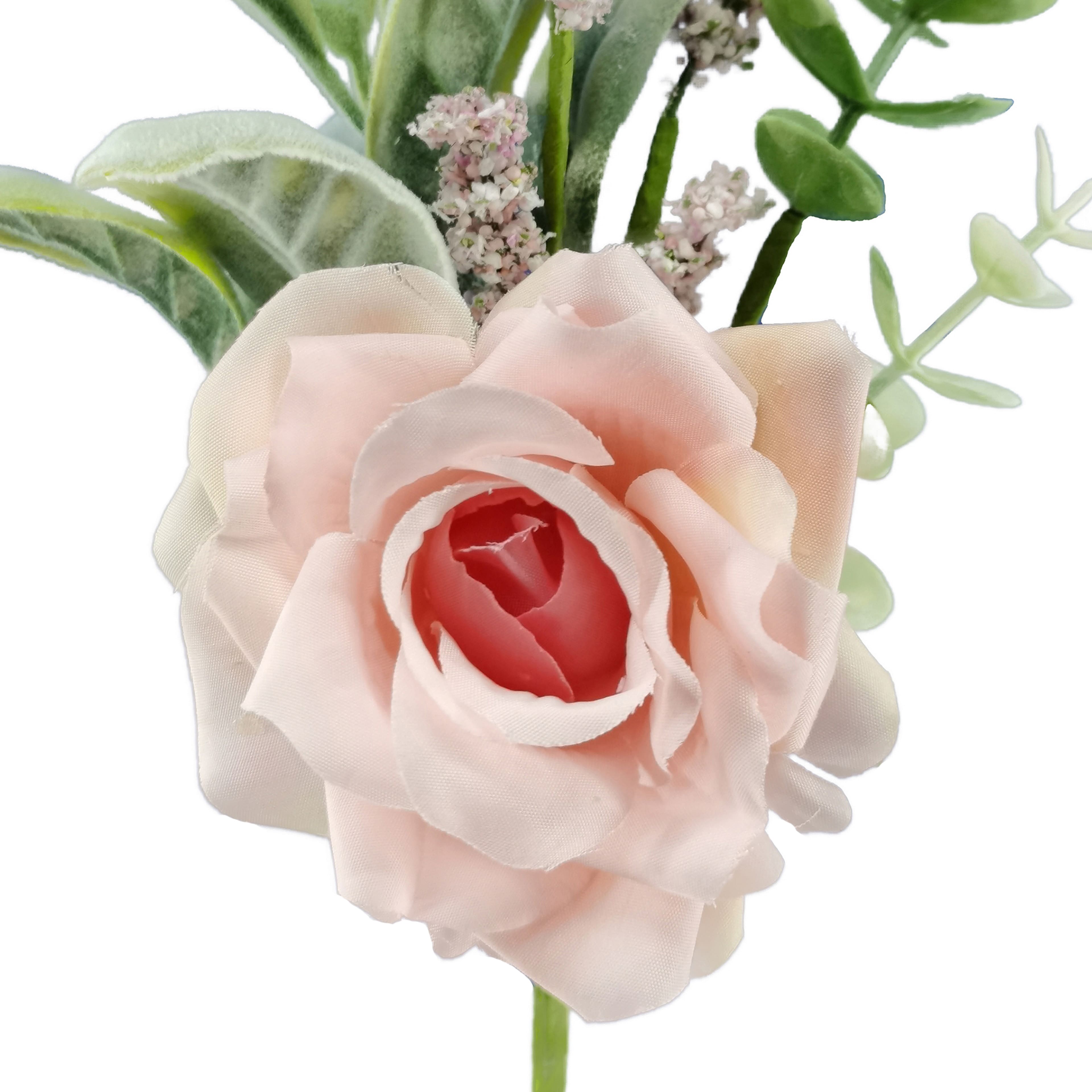 9" Rose & Eucalyptus Pick by Ashland