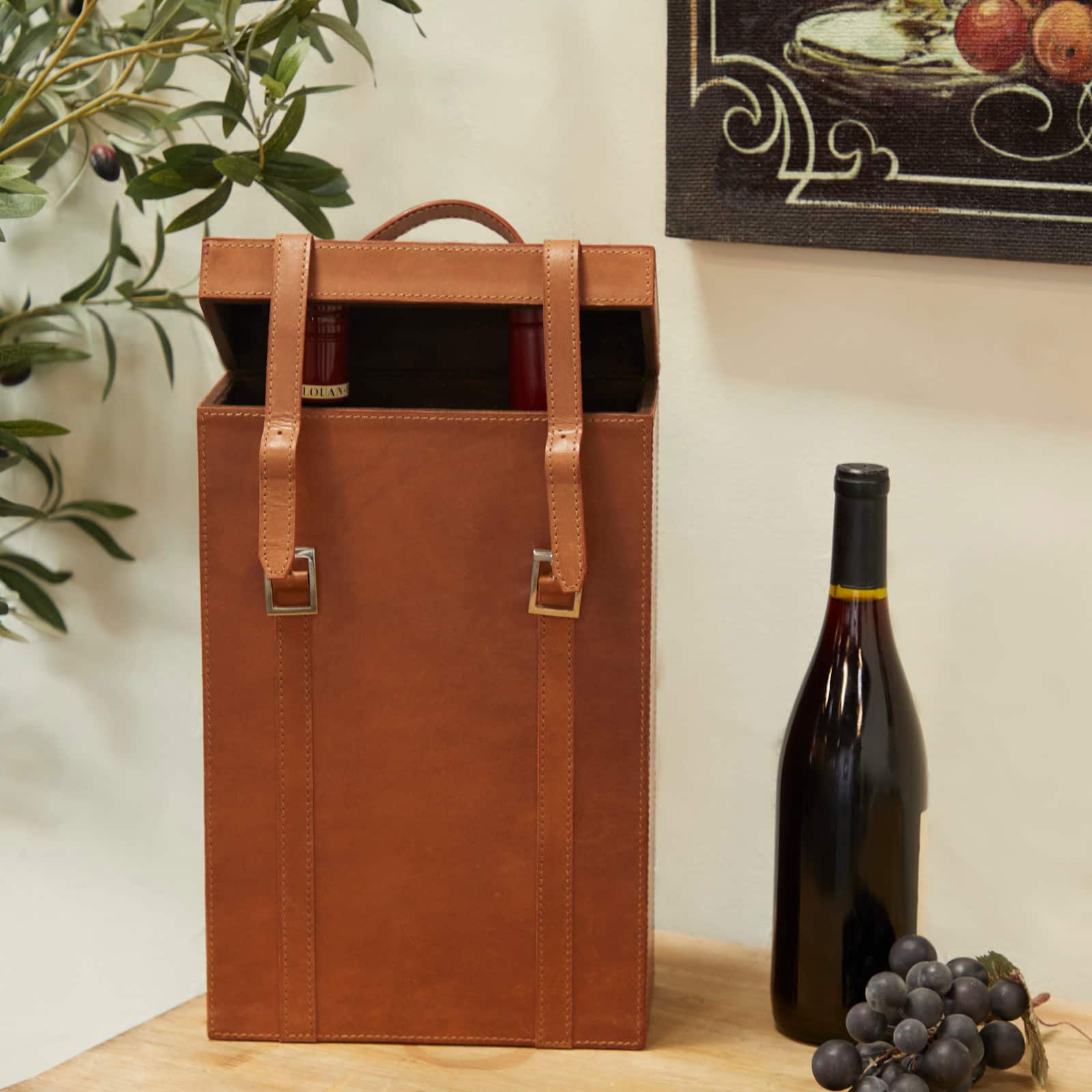 Tan Modern Wine Holder