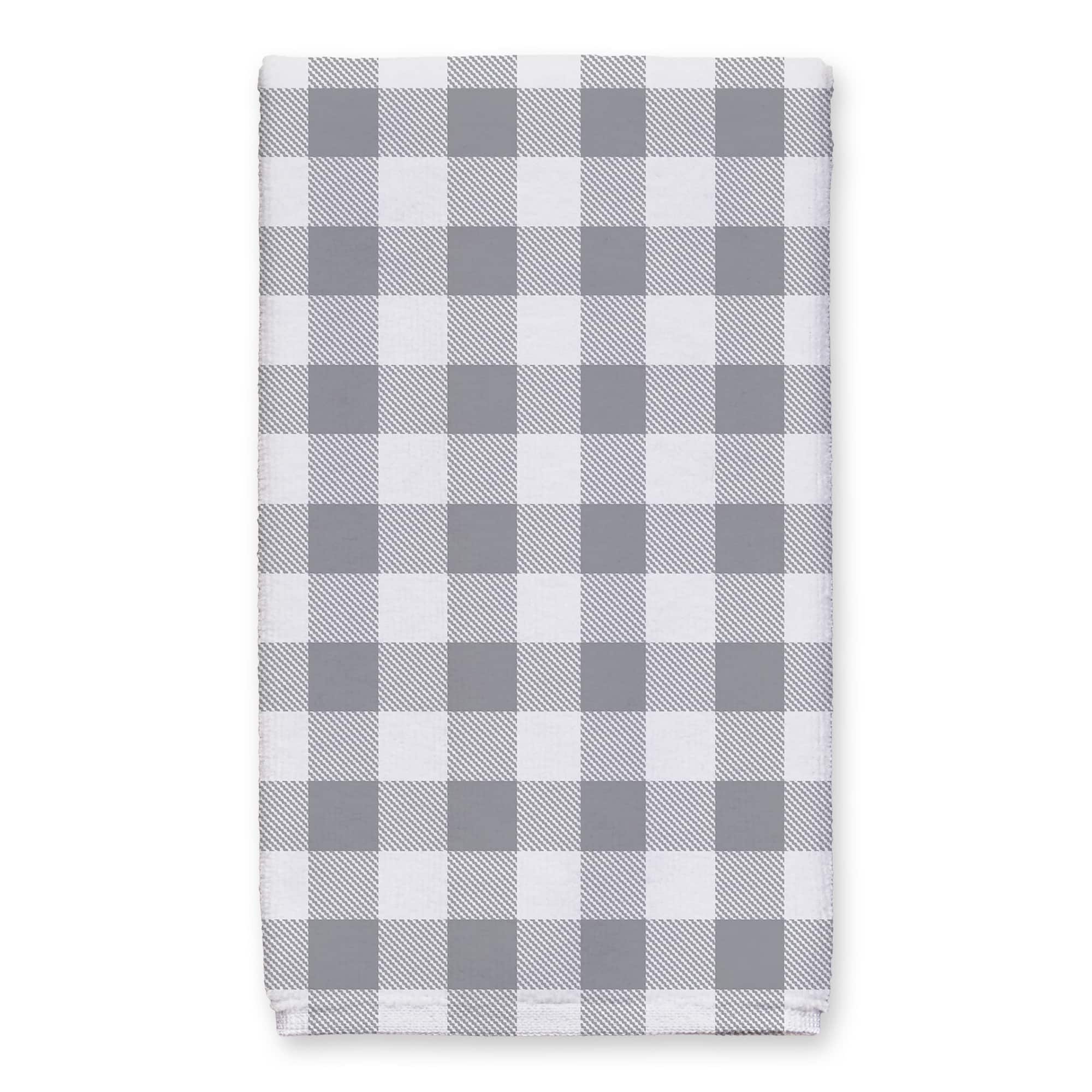 Open Sleigh Buffalo Print Tea Towels - Set of 2