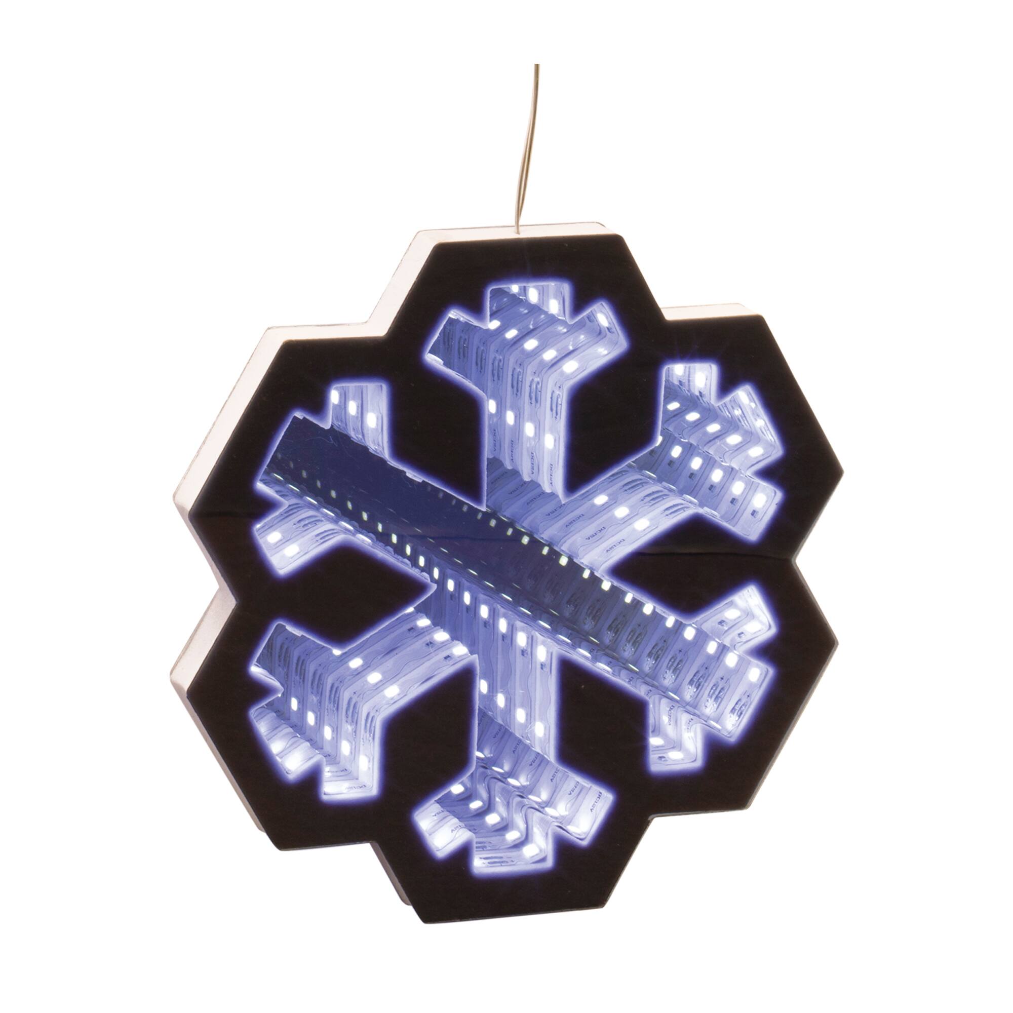 68" Snowflake Ekkolight Garland 