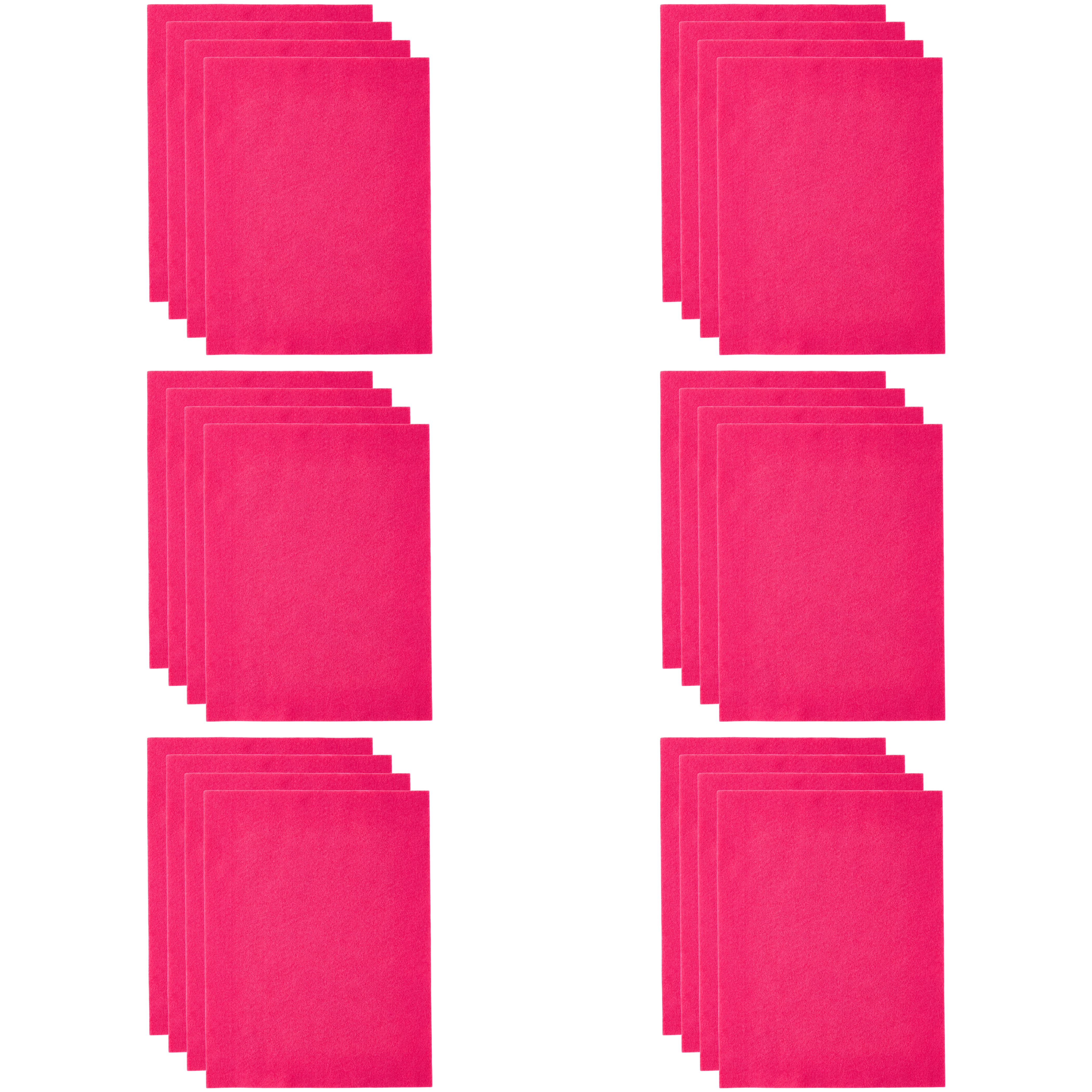 24 Pack: 9" x 12" Basic Felt by Creatology™