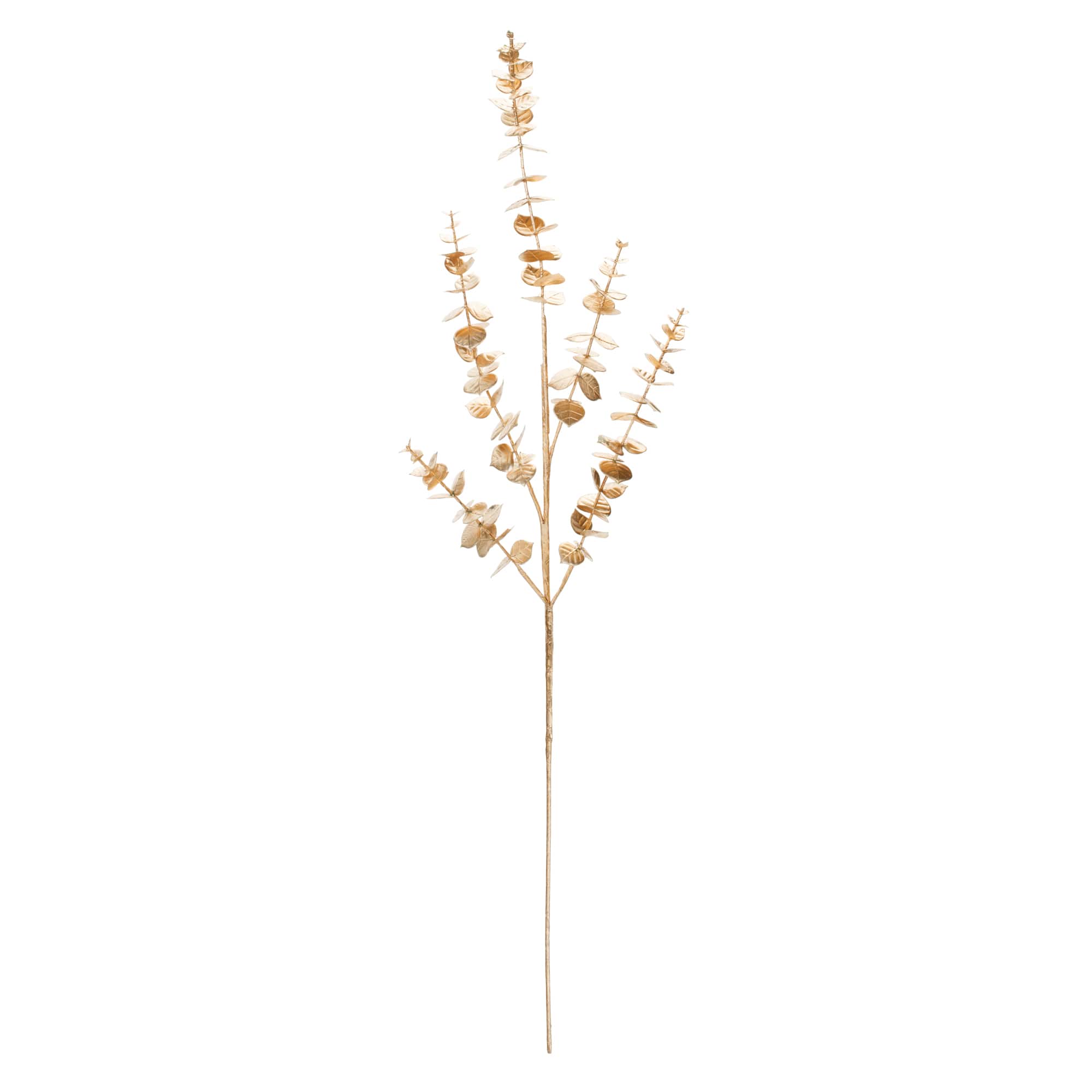 3ft. Metallic Eucalyptus Leaf Spray, 2ct.