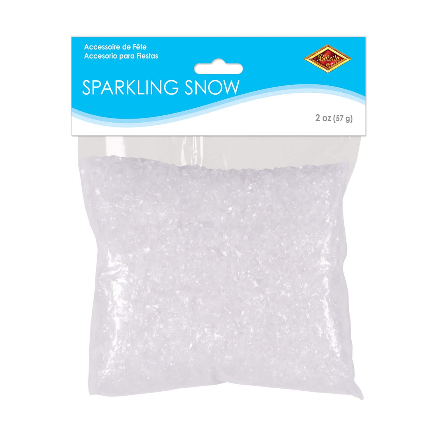 Beistle 2oz.Sparkling Snow, 2ct.