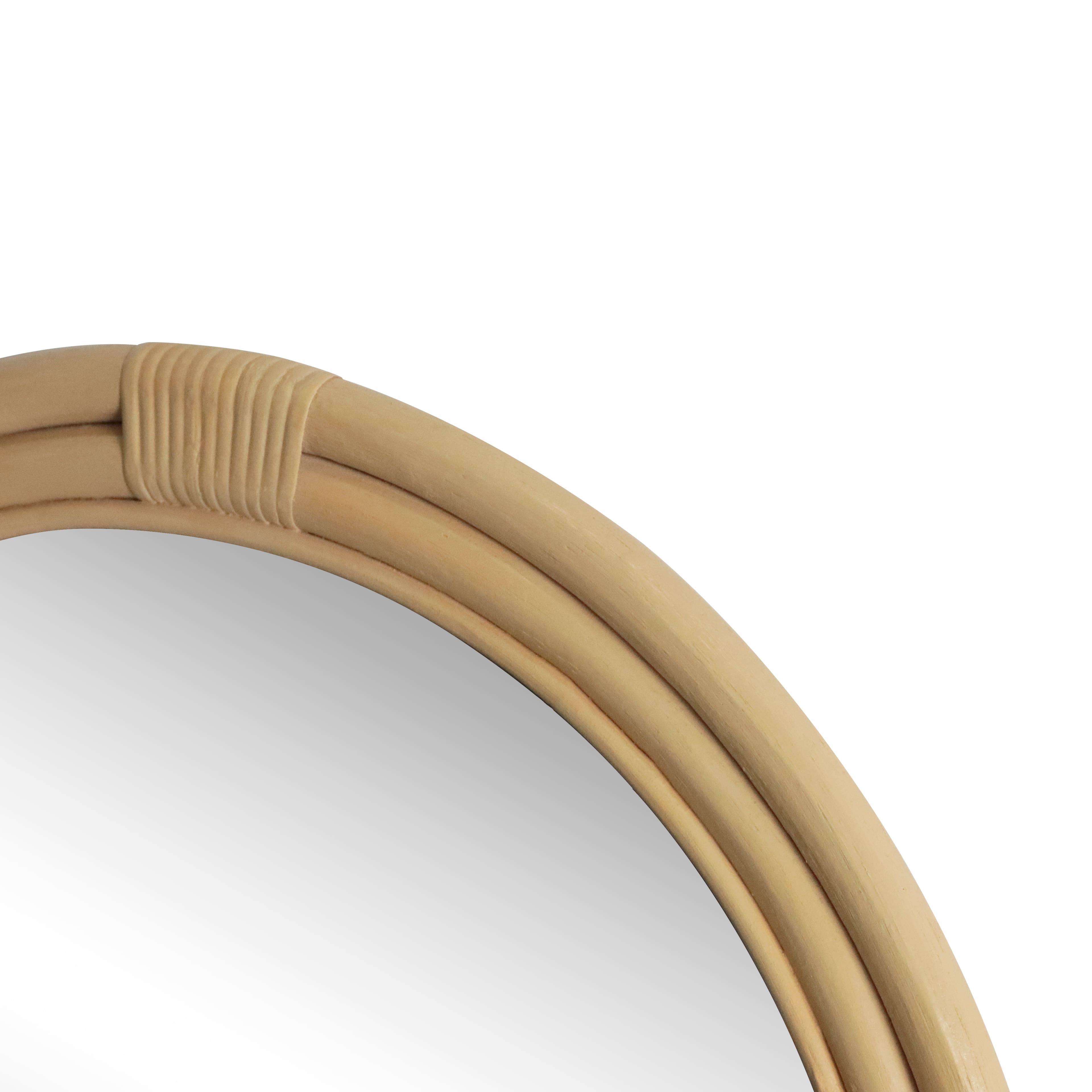 24" x 36" Rattan Arch Wall Mirror by Ashland®