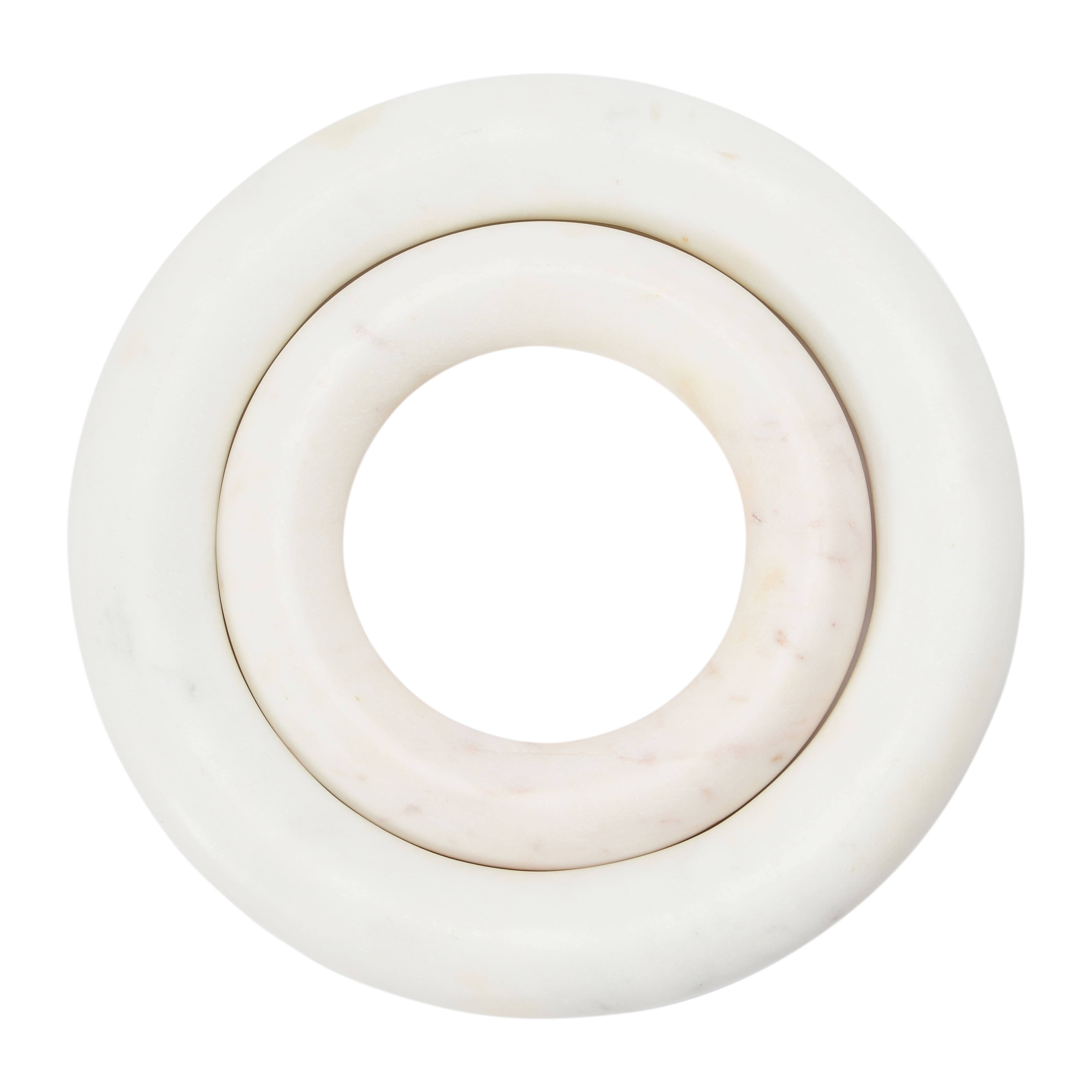 Hello Honey® Marble Dining Table Trivet Set