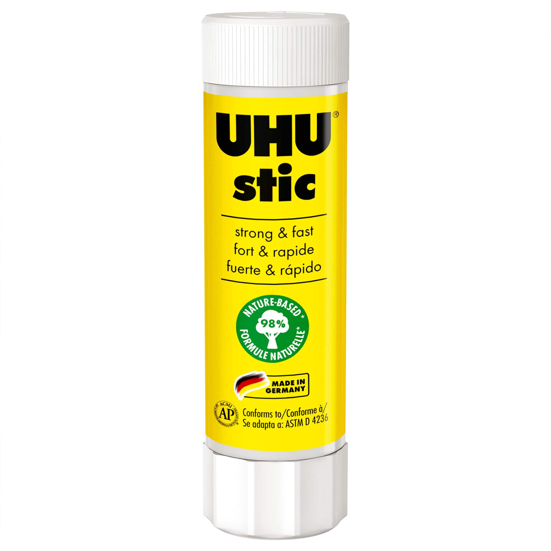 STAEDTLER® Clear UHU® Stic Permanent Glue Sticks