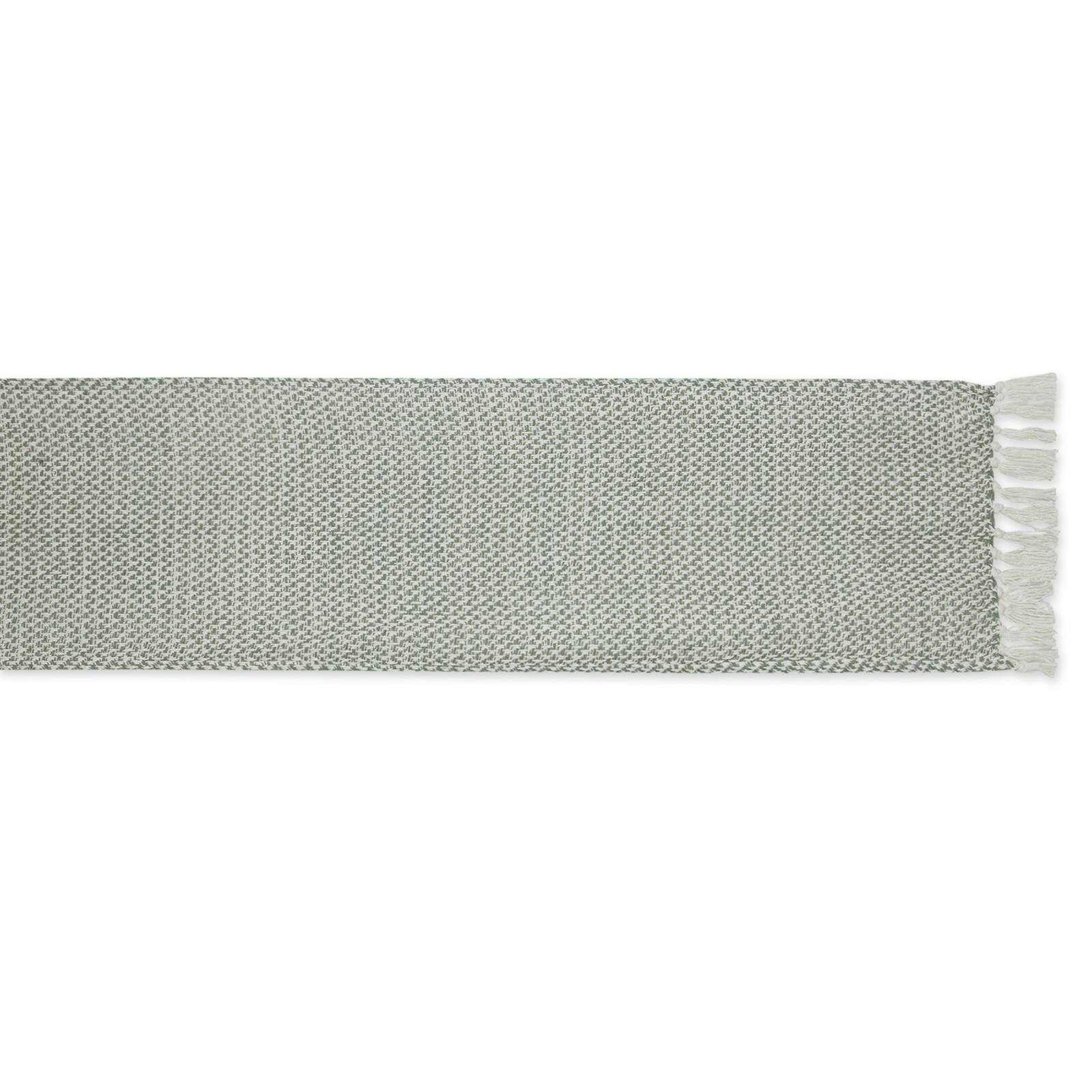 DII® 108" Woven Fringed Table Runner