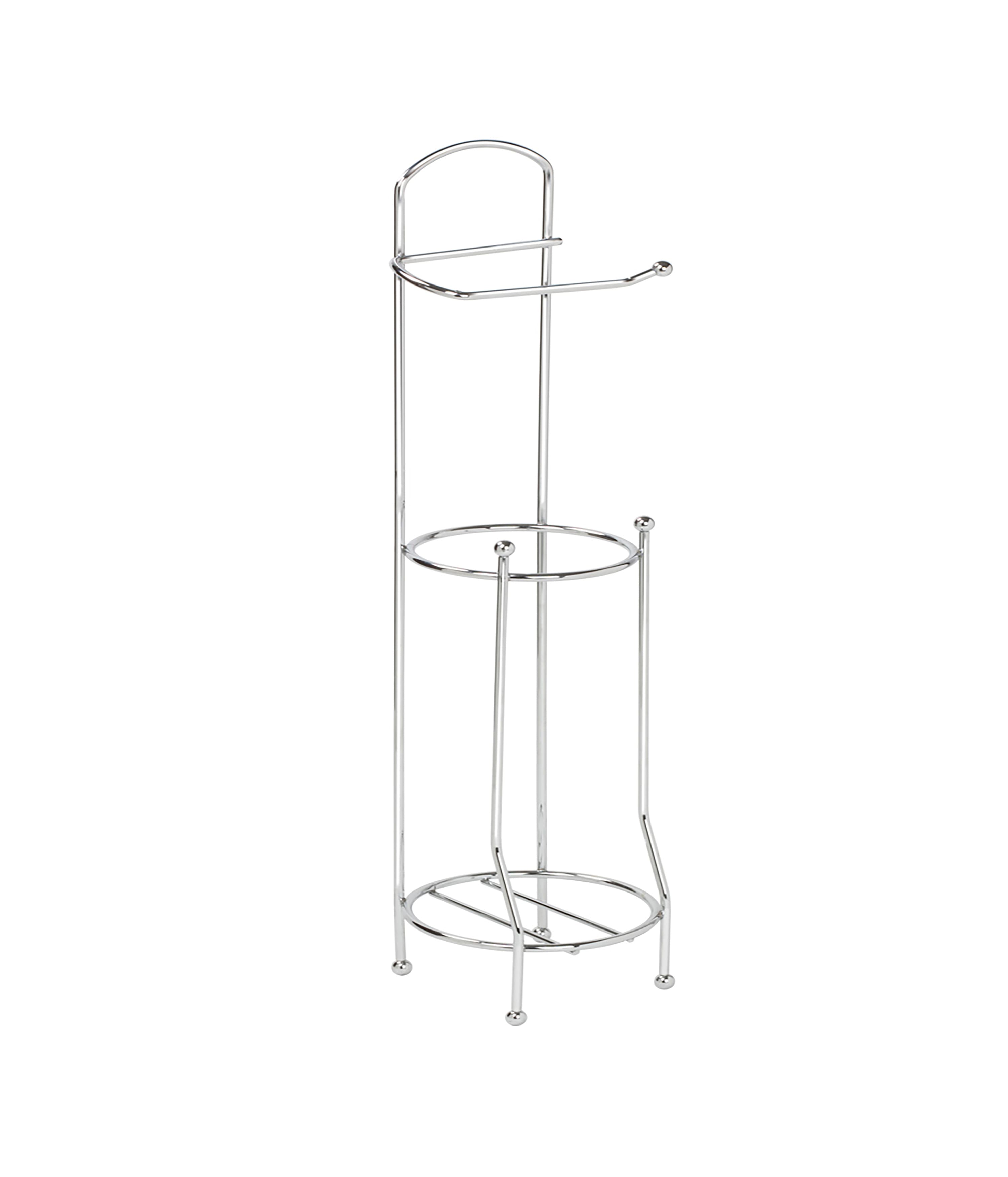 Bath Bliss Chrome Toilet Paper Holder & Dispenser