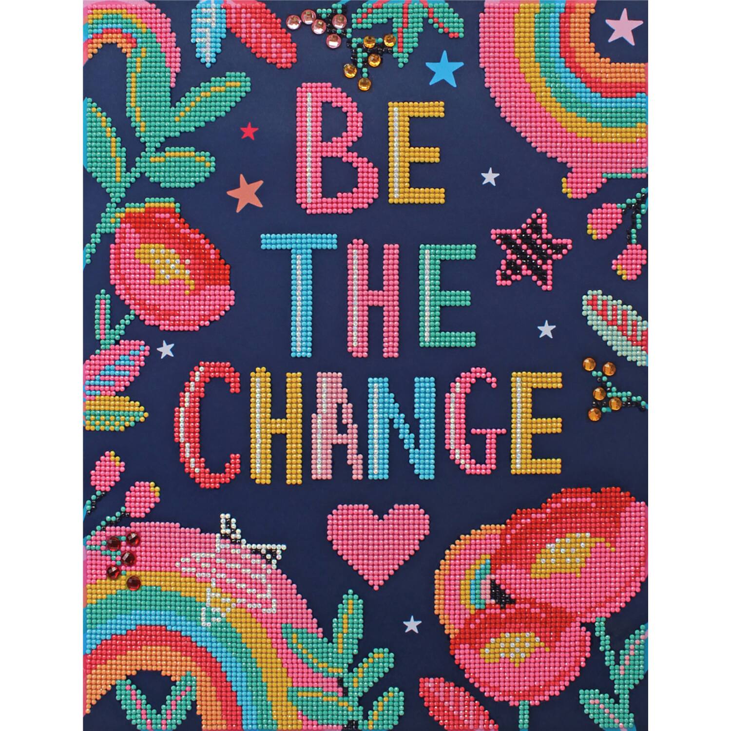 Camelot® Dots Be The Change Diamond Painting Kit