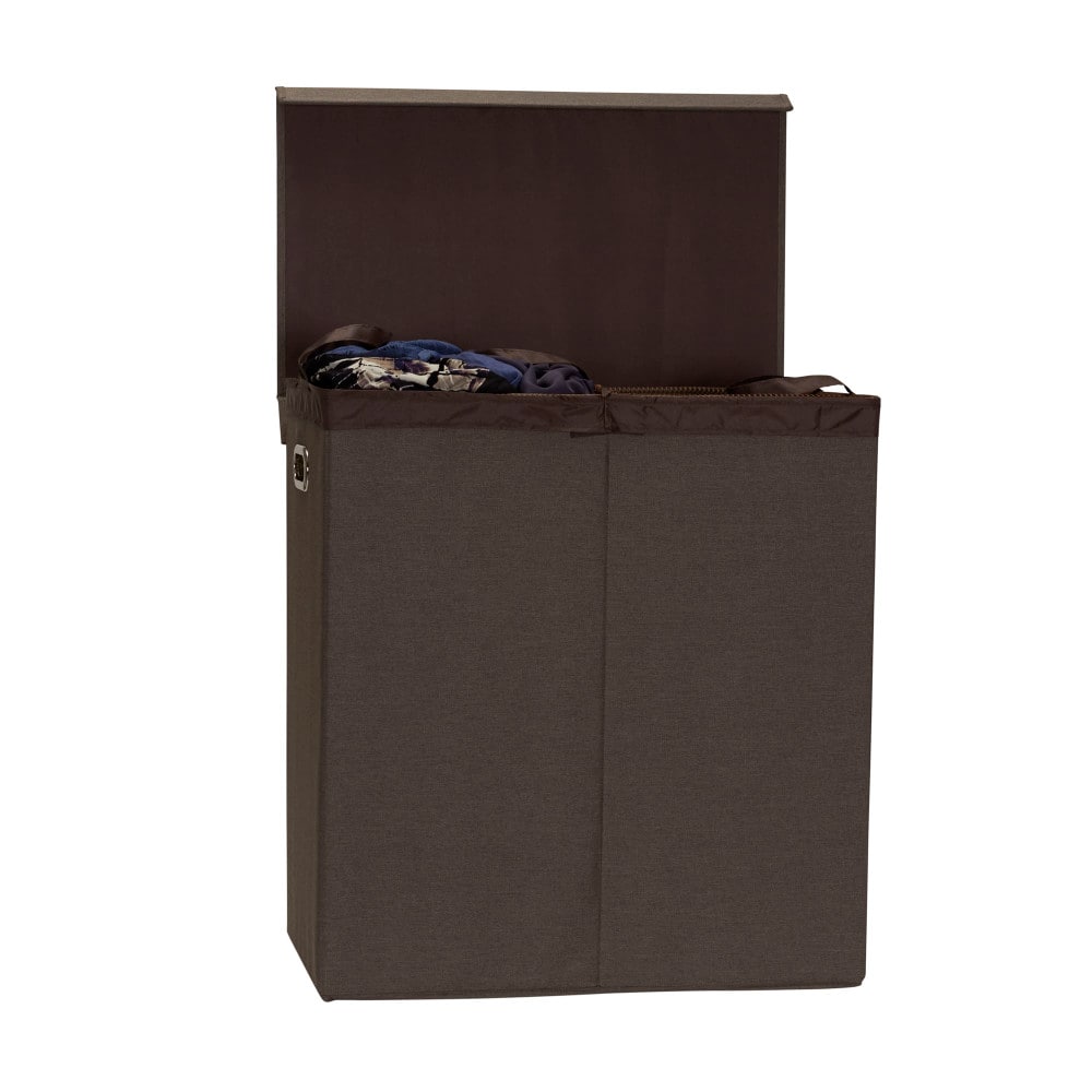 Household Essentials Collapsible Laundry Sorter with Lid