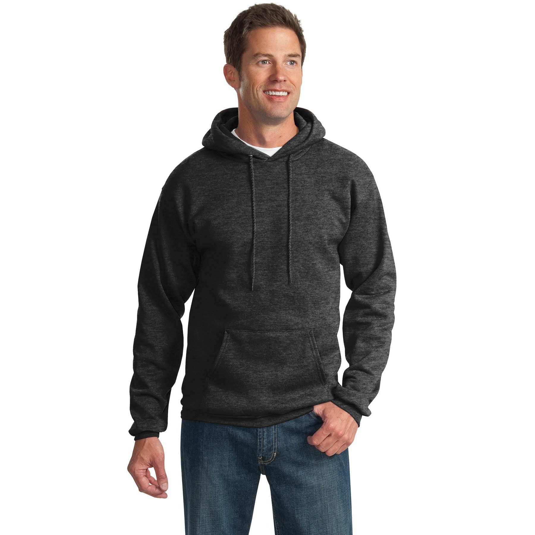 Port & Company® Neutrals Essential Fleece Pullover Hooded Sweatshirt
