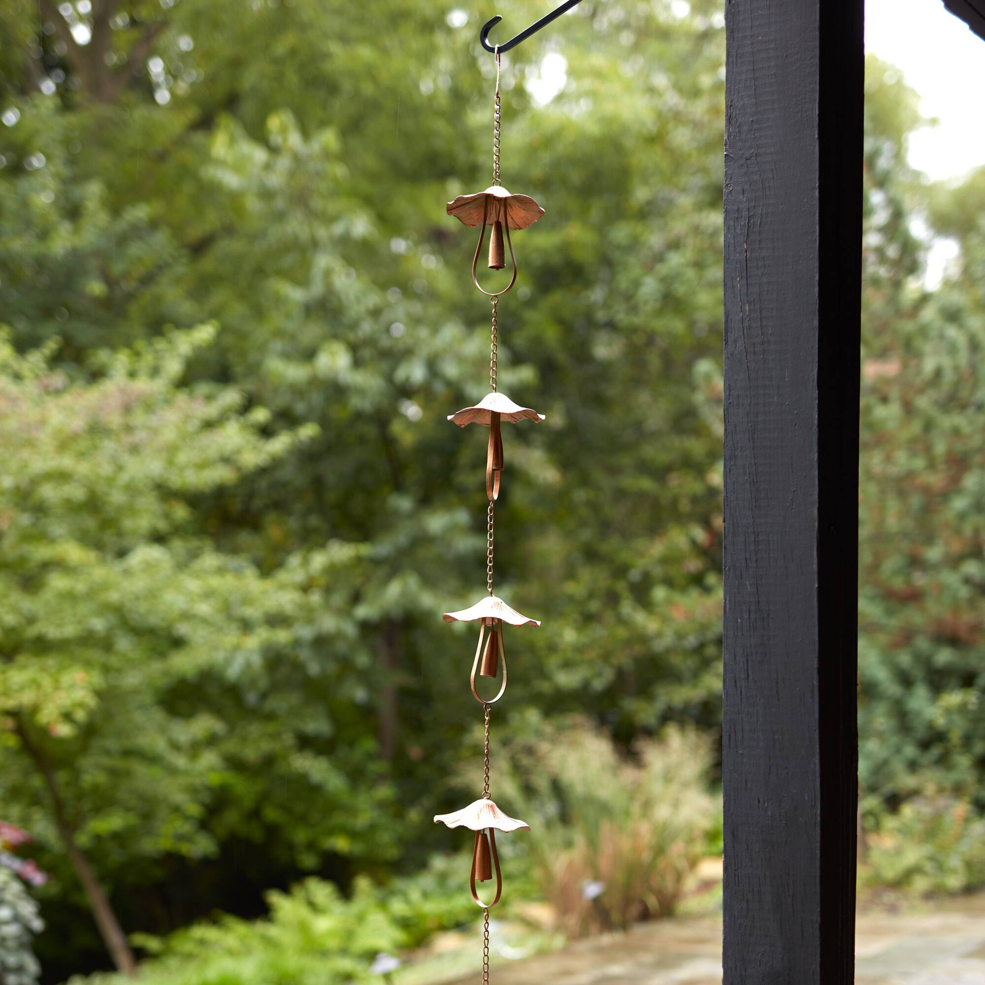 62" Mushroom Rain Chain