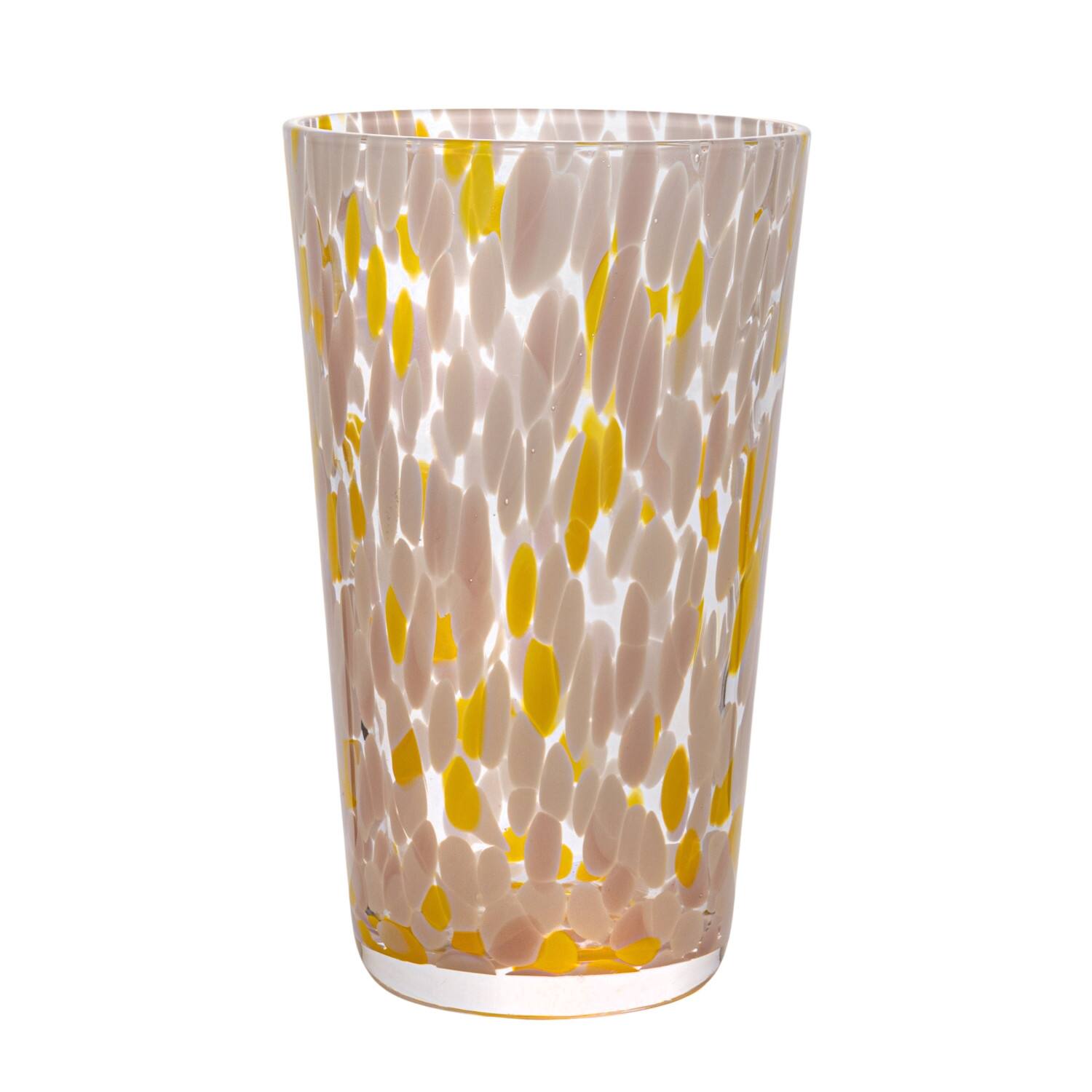 Hello Honey® Round Varied Multicolor Drinking Glass Set