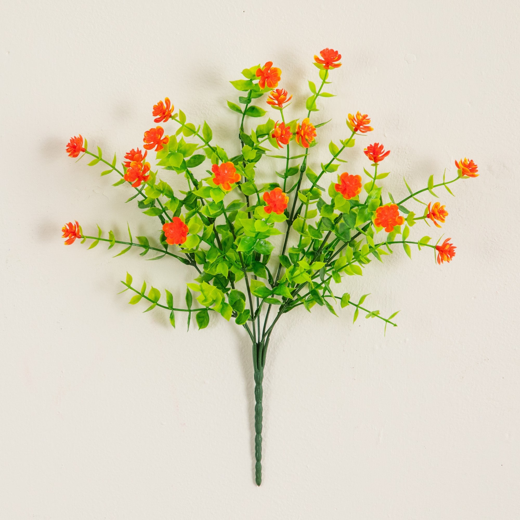 13" UV Resistant Artificial Flowering Mini Rose Bushes