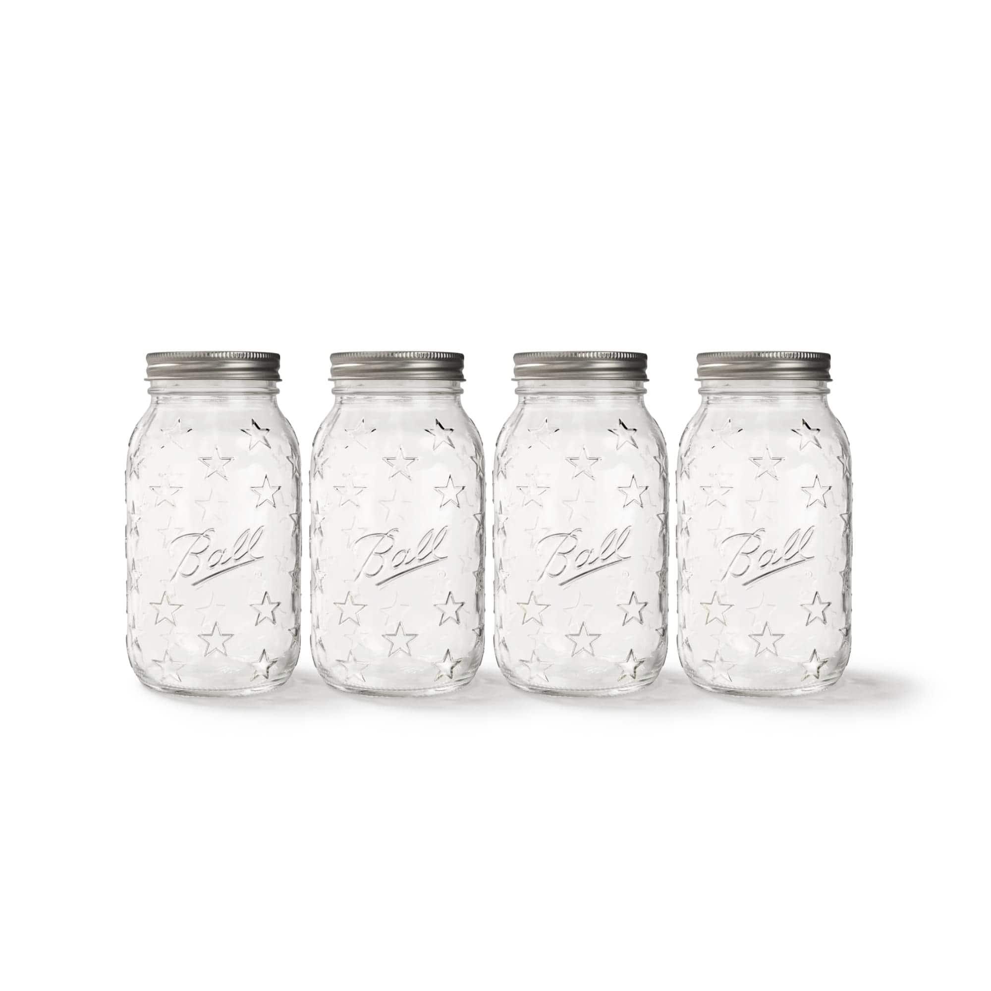Ball® 32oz. Regular Mouth Americana Jar, 4ct.
