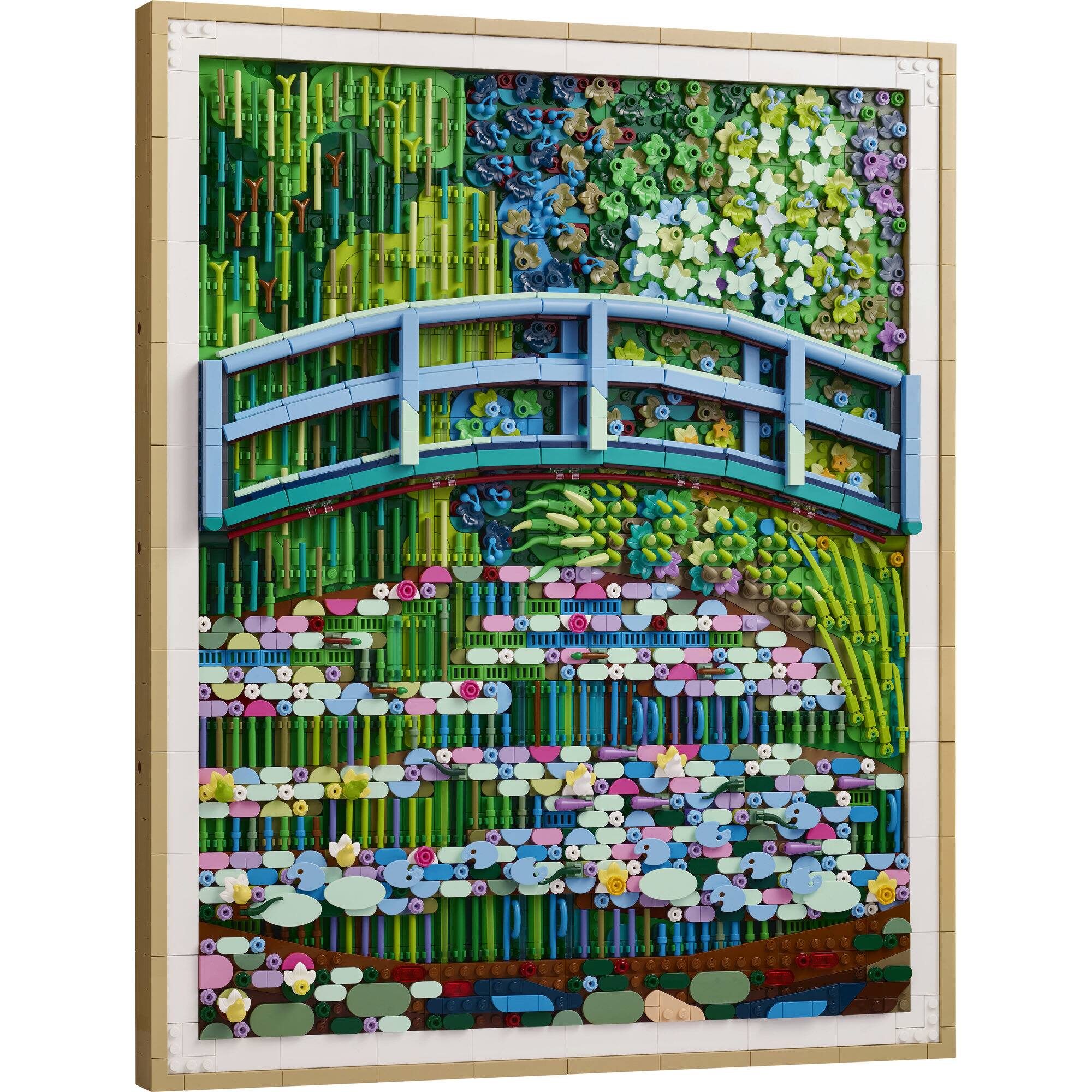 LEGO® Claude Monet Bridge over a Pond of Water Lilies ART Kit 31220