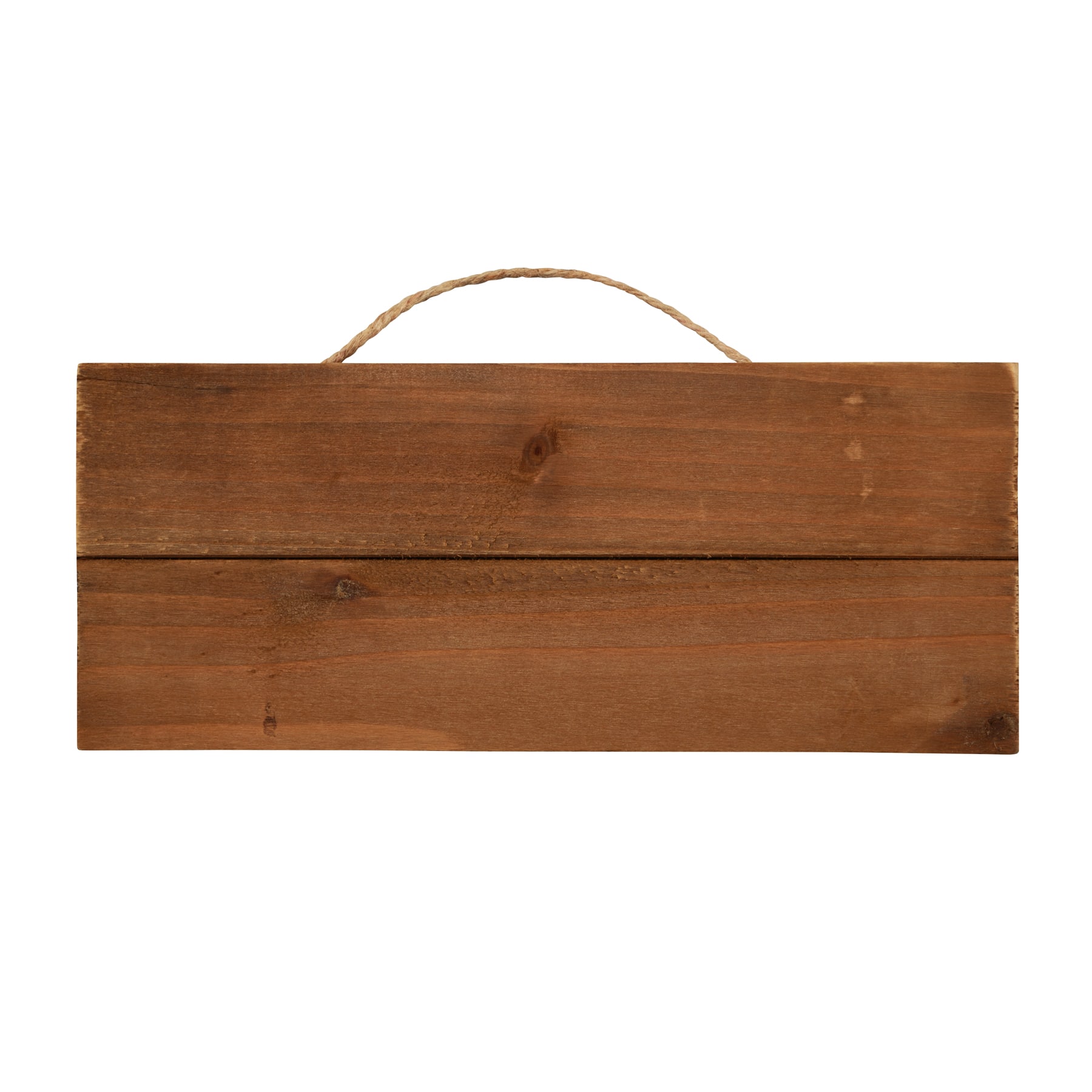 12" x 5" Rectangle Wood Pallet Plaque by Make Market®