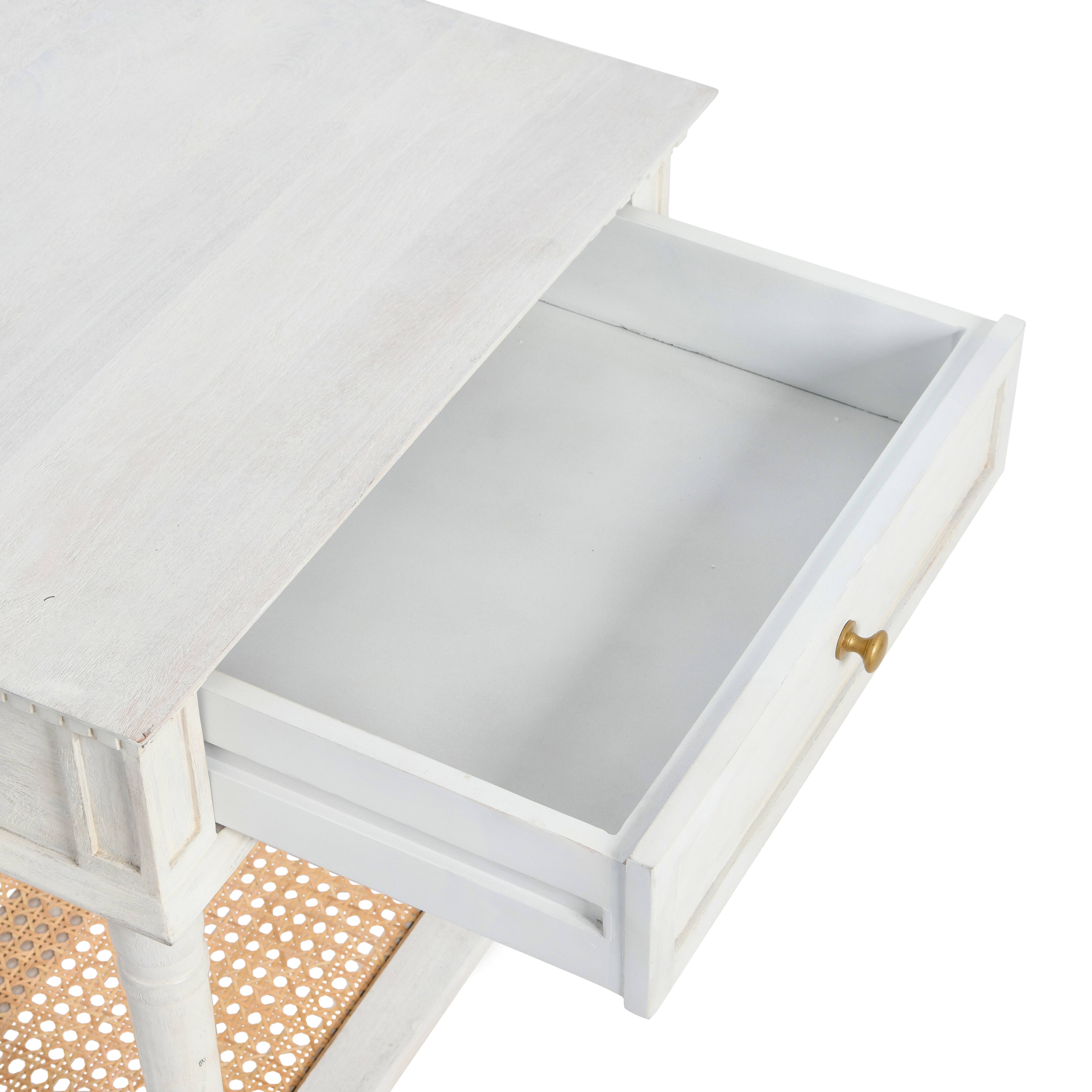 Hello Honey® 25" Maxwelton Solid Wood End Table with Drawer