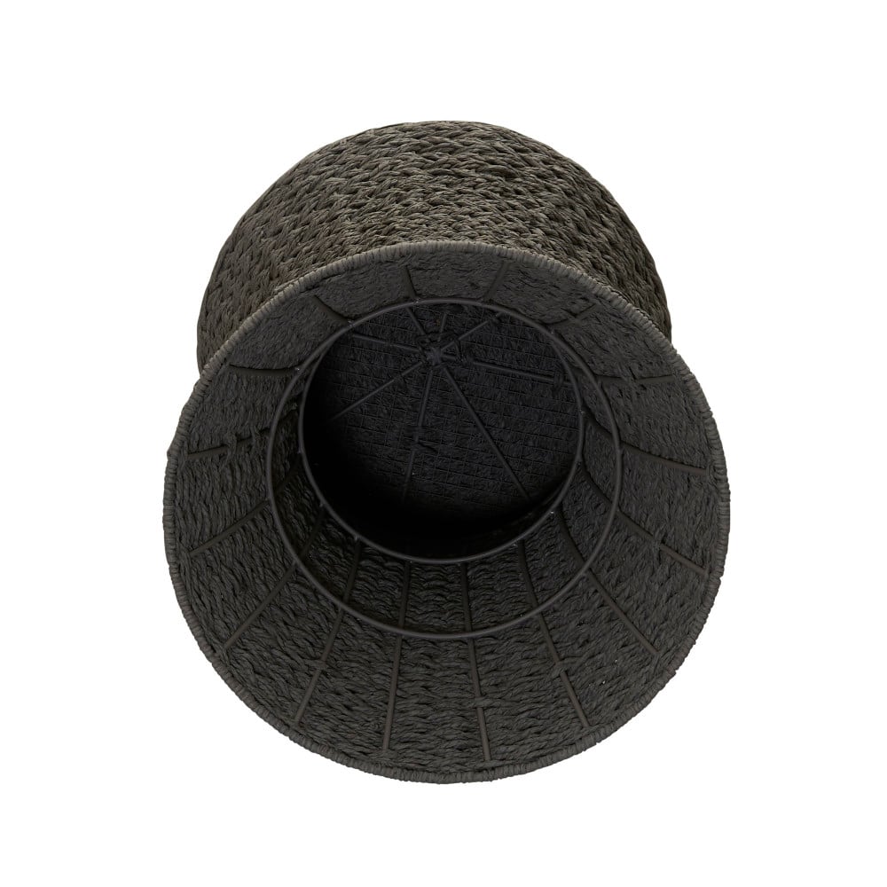 Household Essentials 21" Woven Paper Rope Hourglass End Table