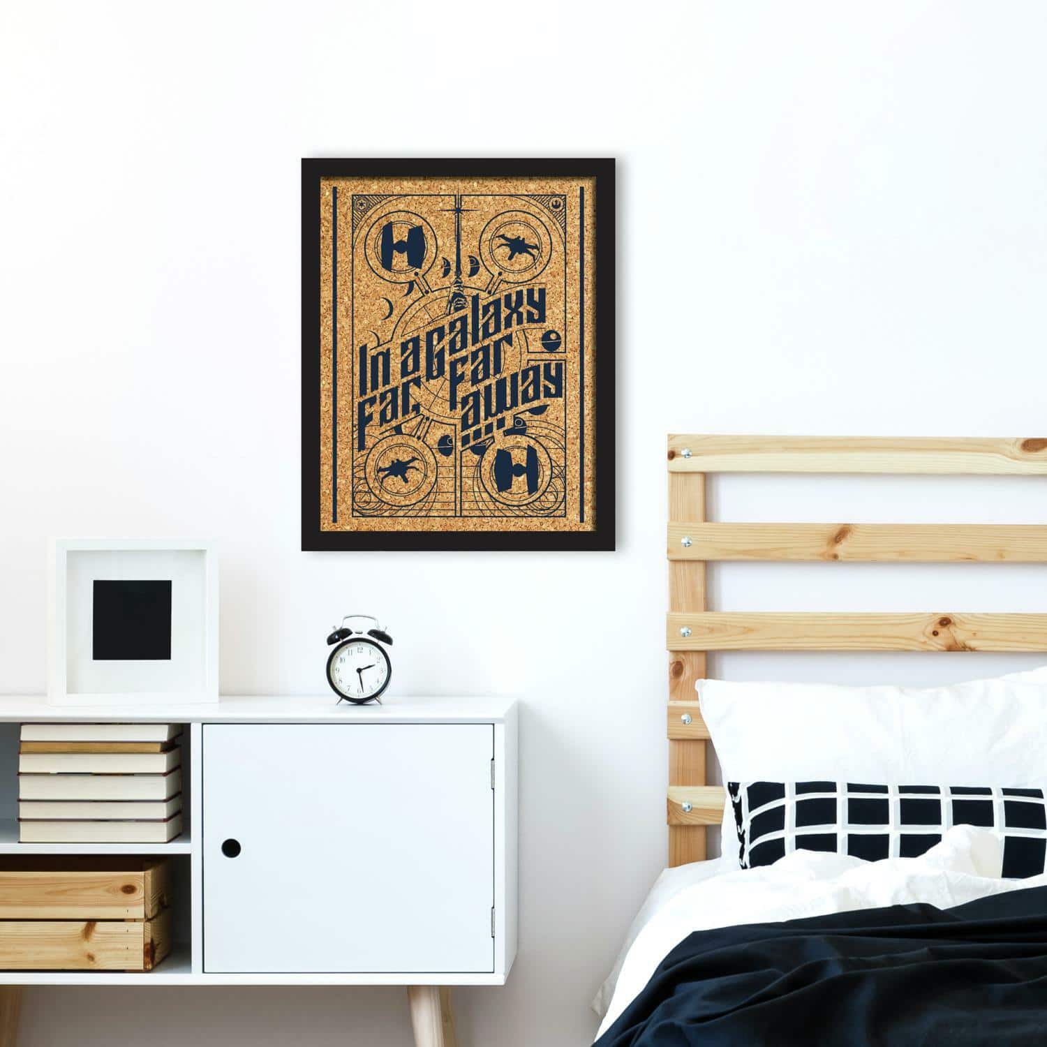 RoomMates Star Wars Galaxy Far Far Away Cork Wall Art