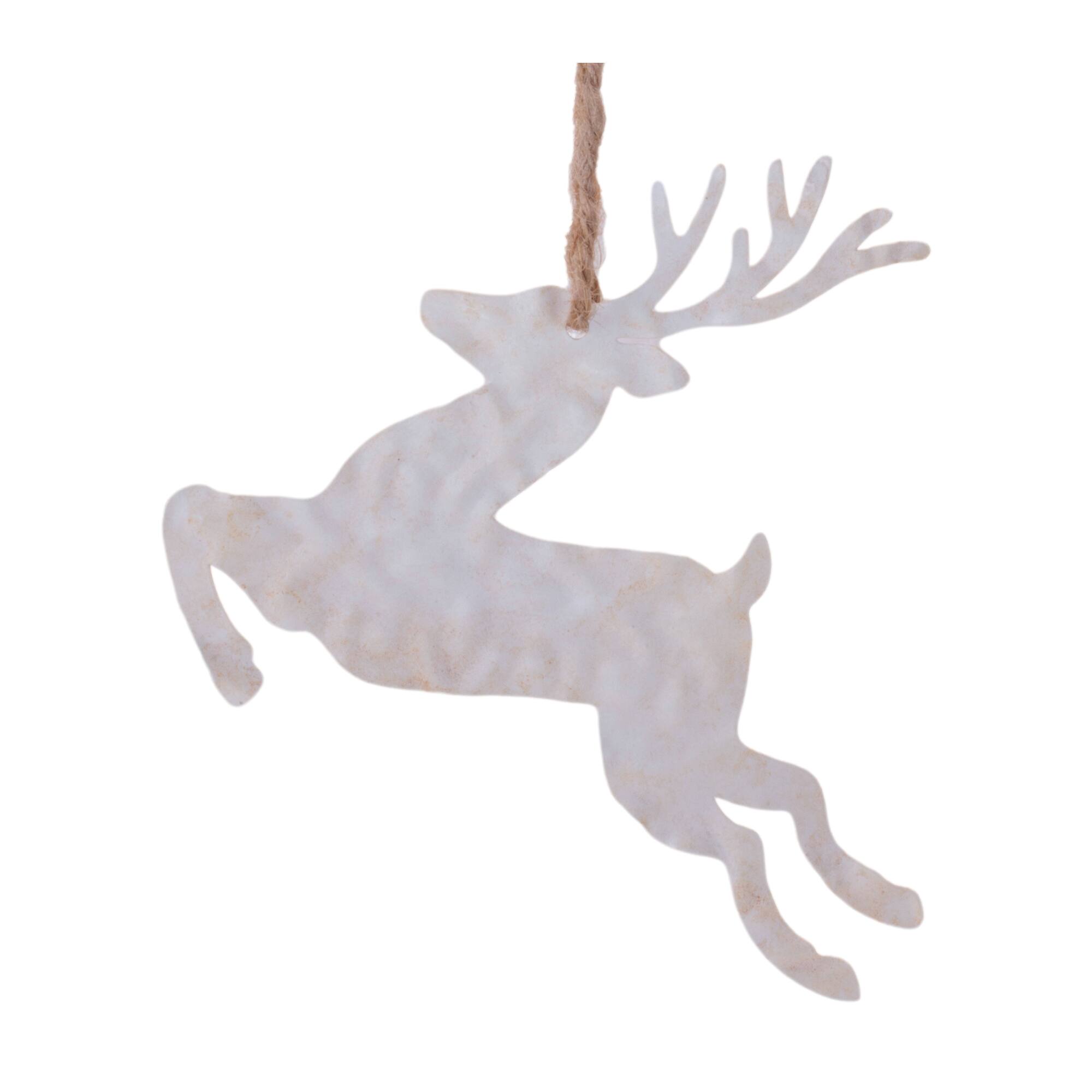 Melrose Snowflake & Deer Ornaments Set