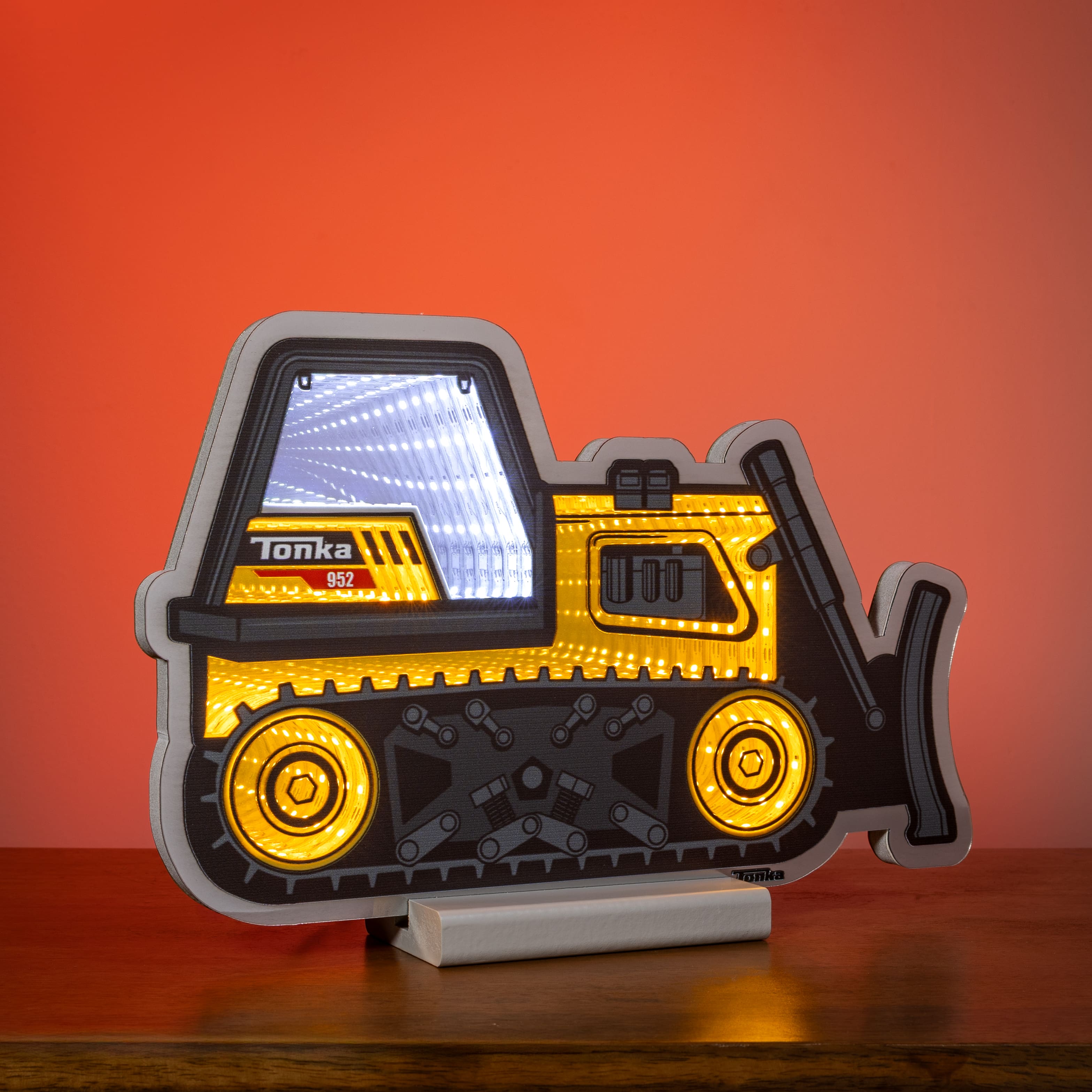 8" Tonka Bulldozer EkkoLight Display