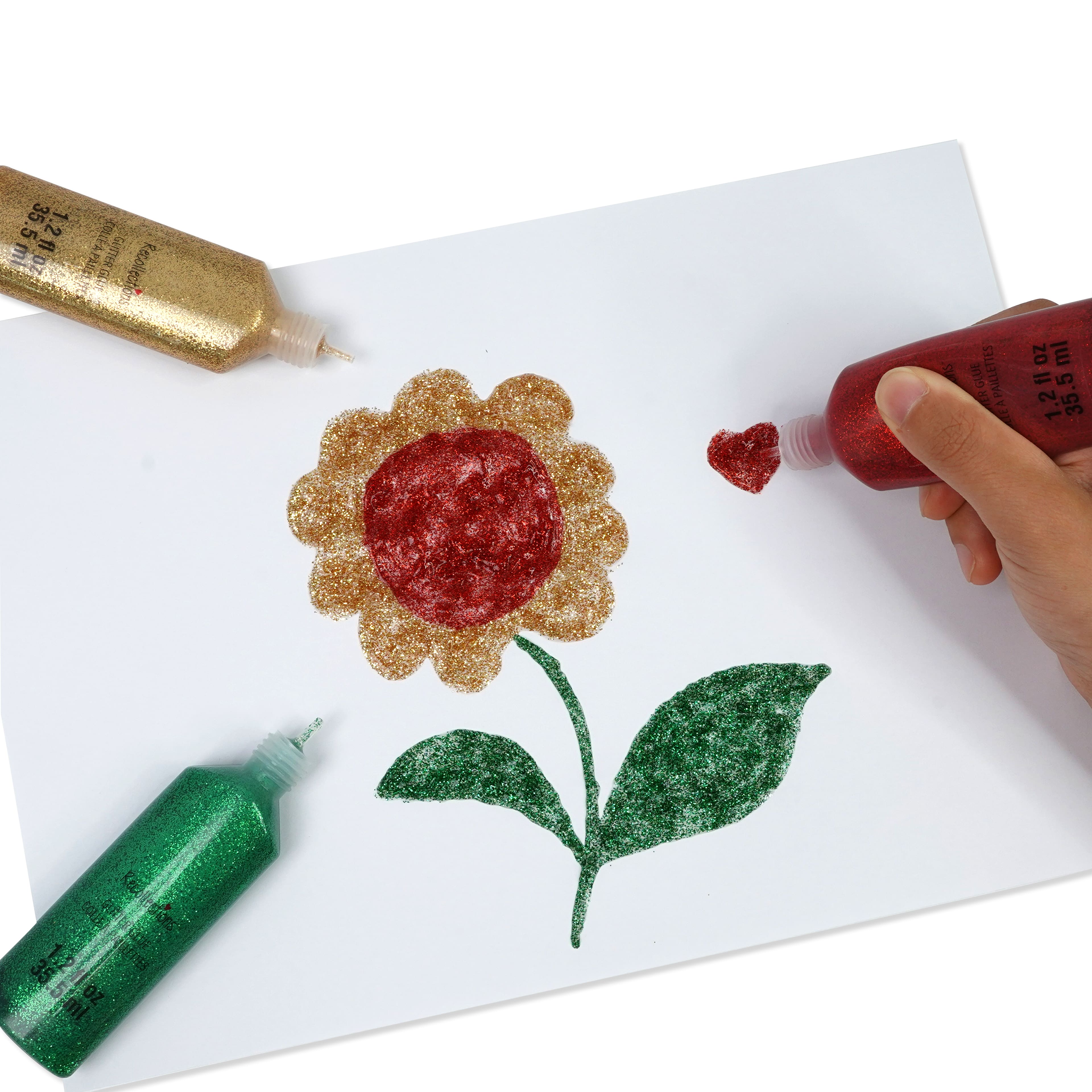 12 Packs: 3 ct. (36 total) Mixed Glitter Glue by Recollections™