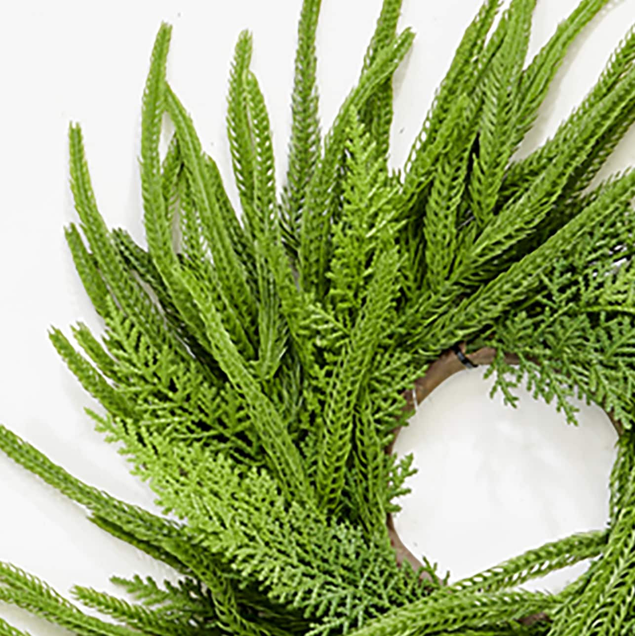 Worth Imports 20" Artificial Christmas Cedar Centerpiece Wreath