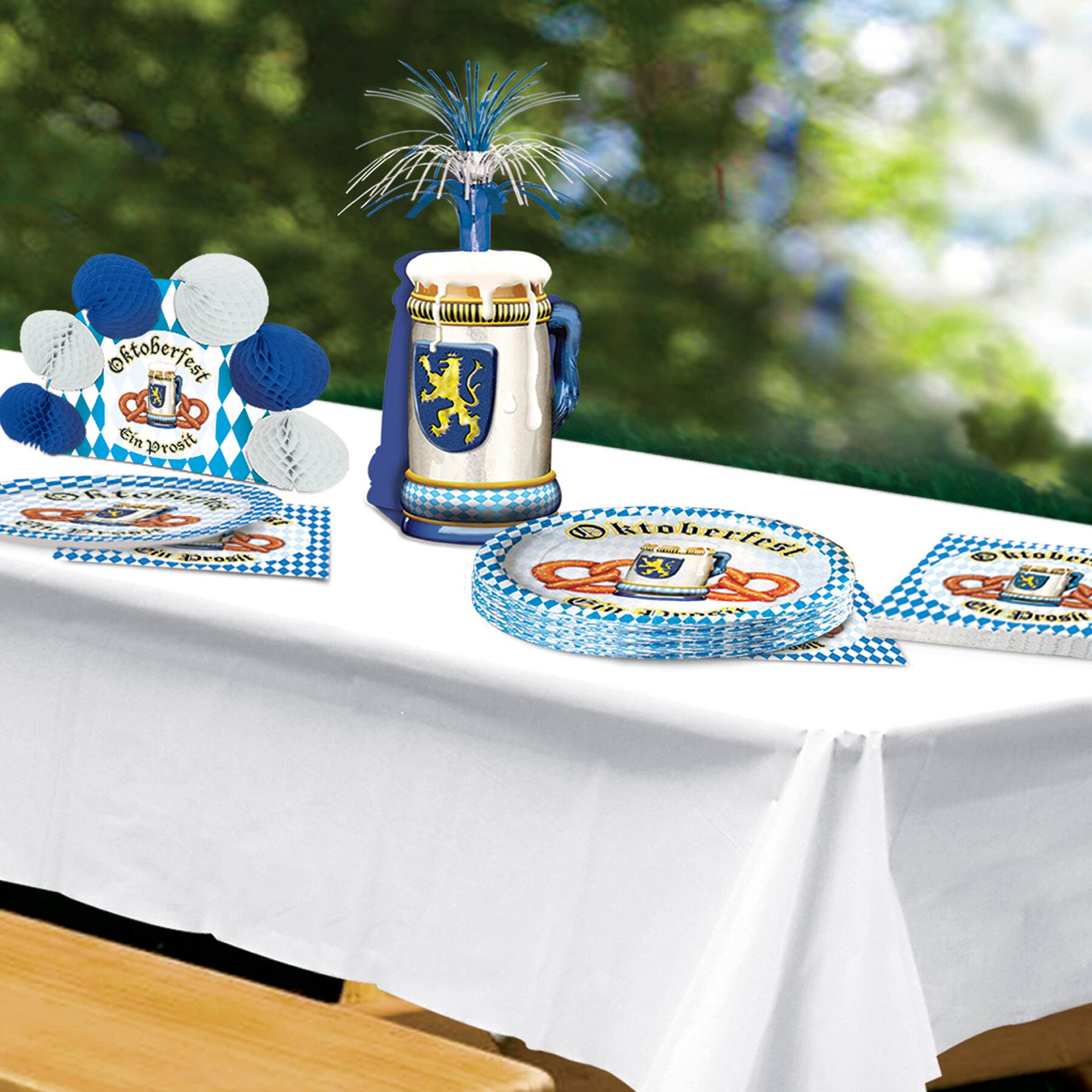 Beistle Oktoberfest Paper Plates, 16ct.