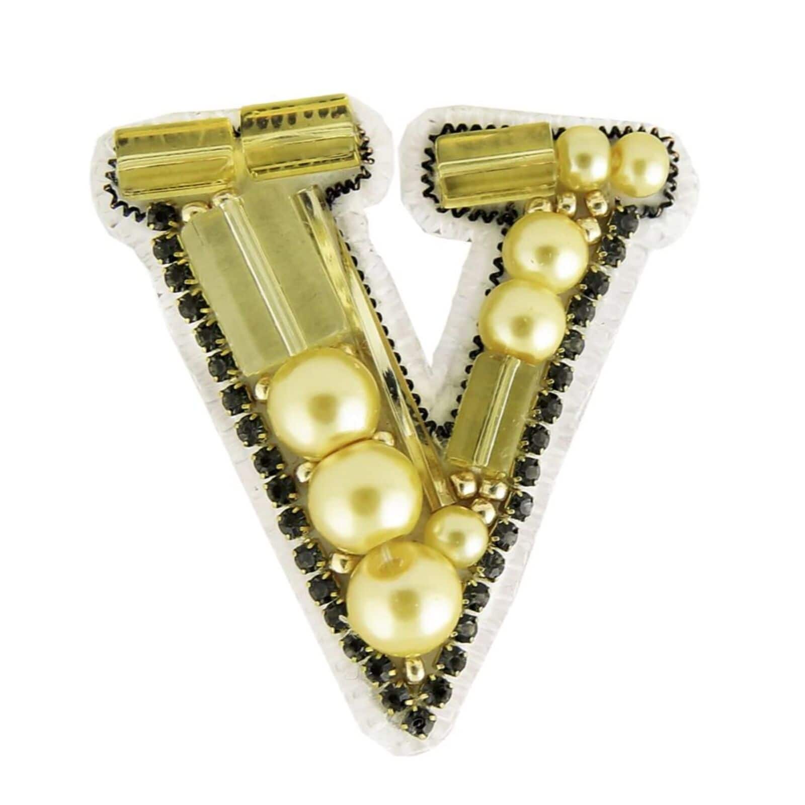 Crystal Art Beadwork Kit For Creating Broоch Victoria